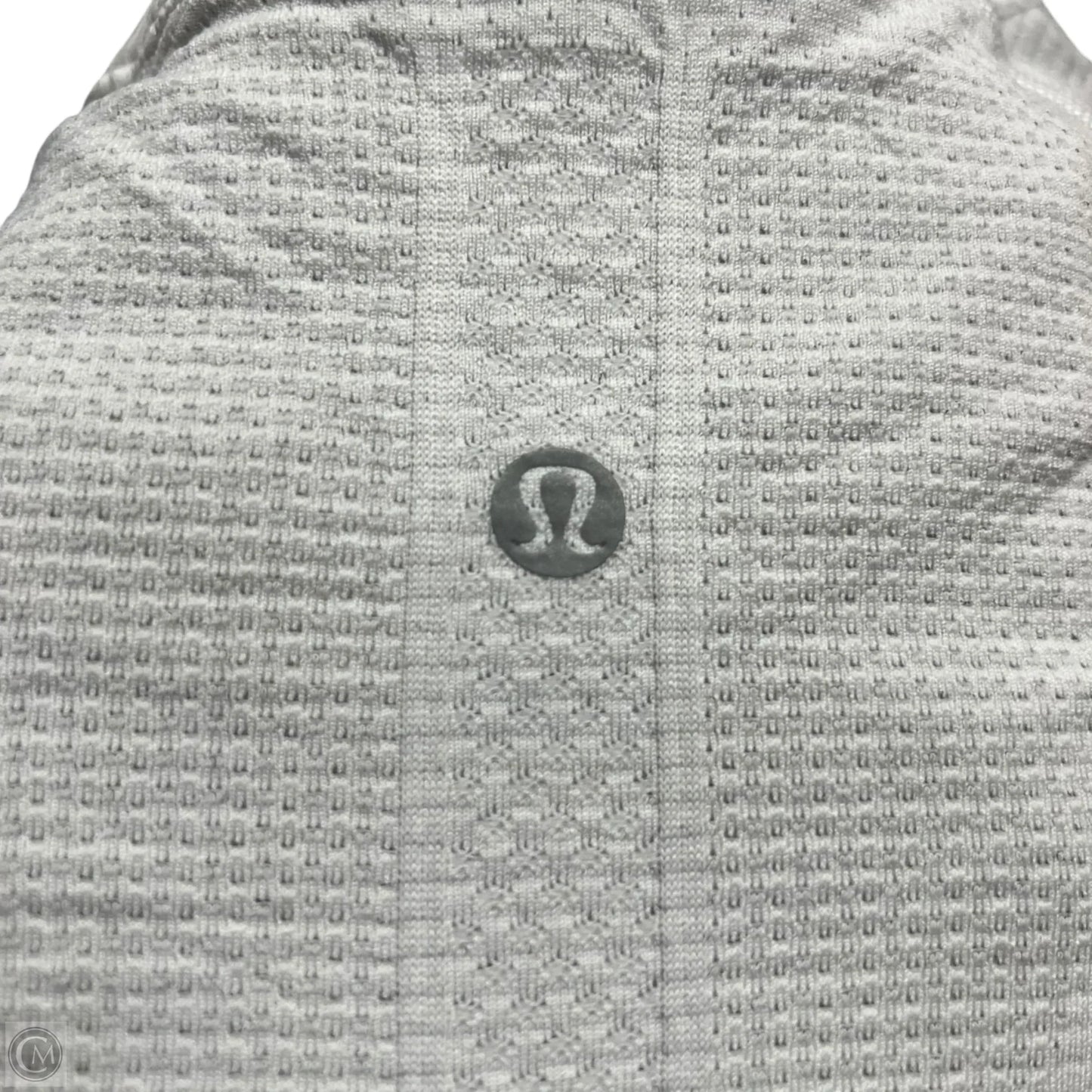 Athletic Top Long Sleeve Crewneck By Lululemon In Grey, Size: S