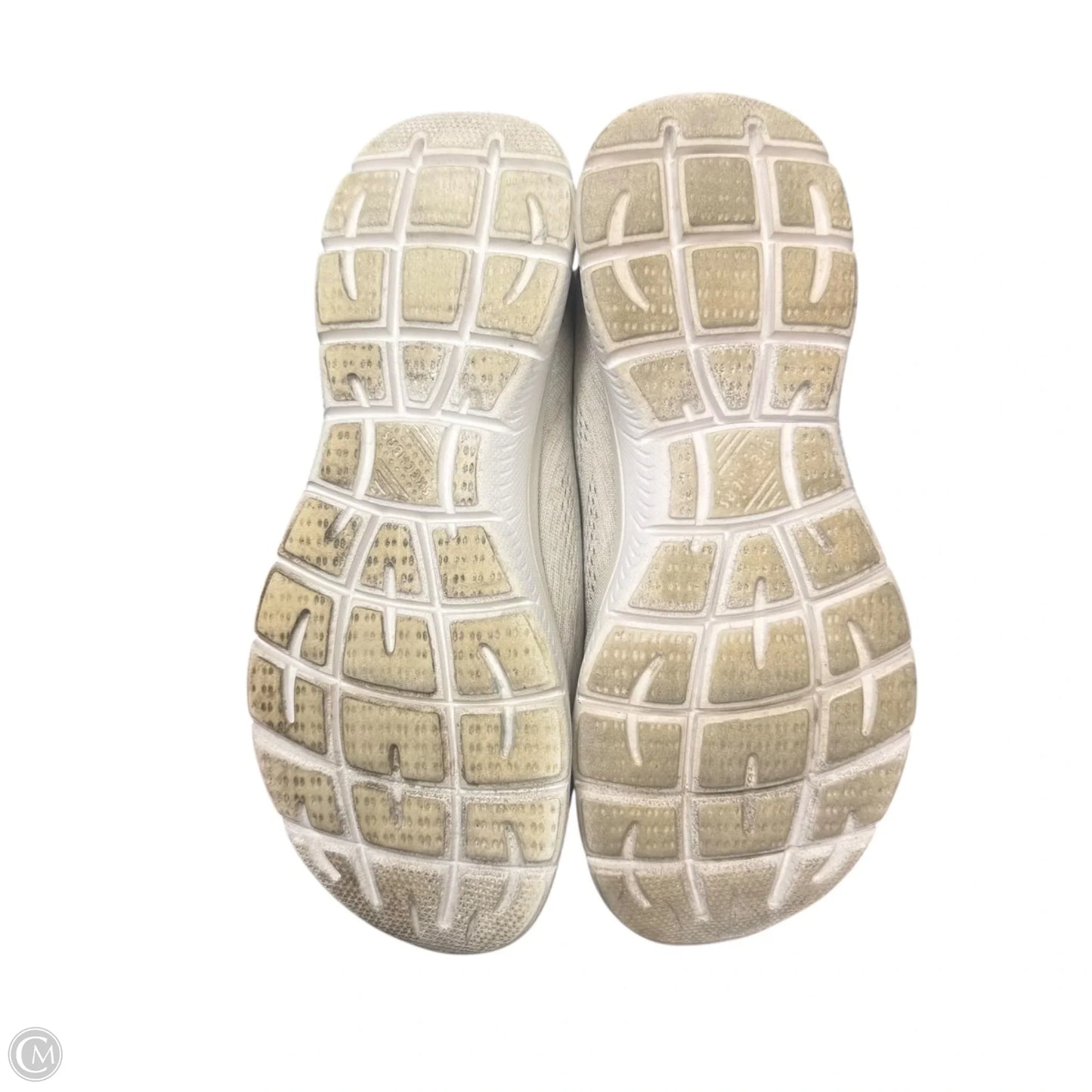 Shoes Athletic By Skechers In Cream & Pink, Size: 7.5