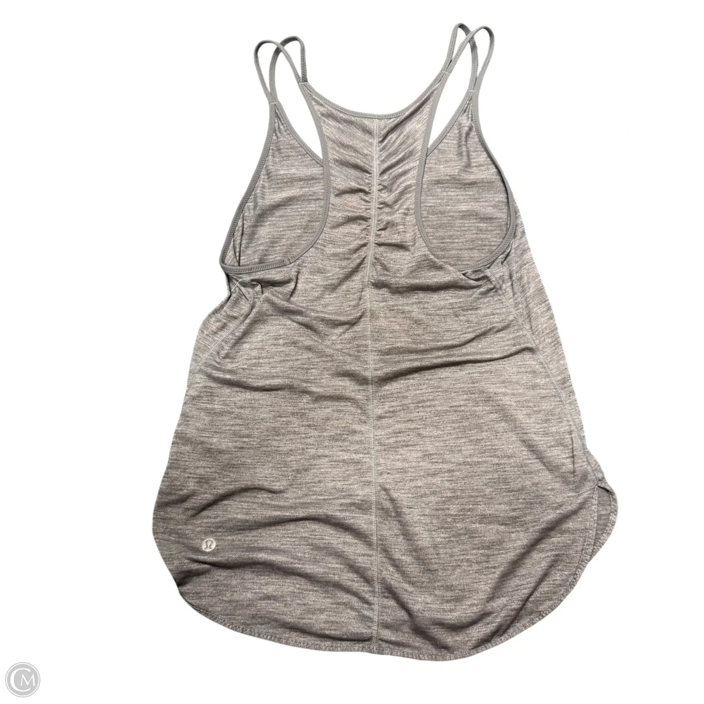 Athletic Tank Top By Lululemon In Grey, Size: S