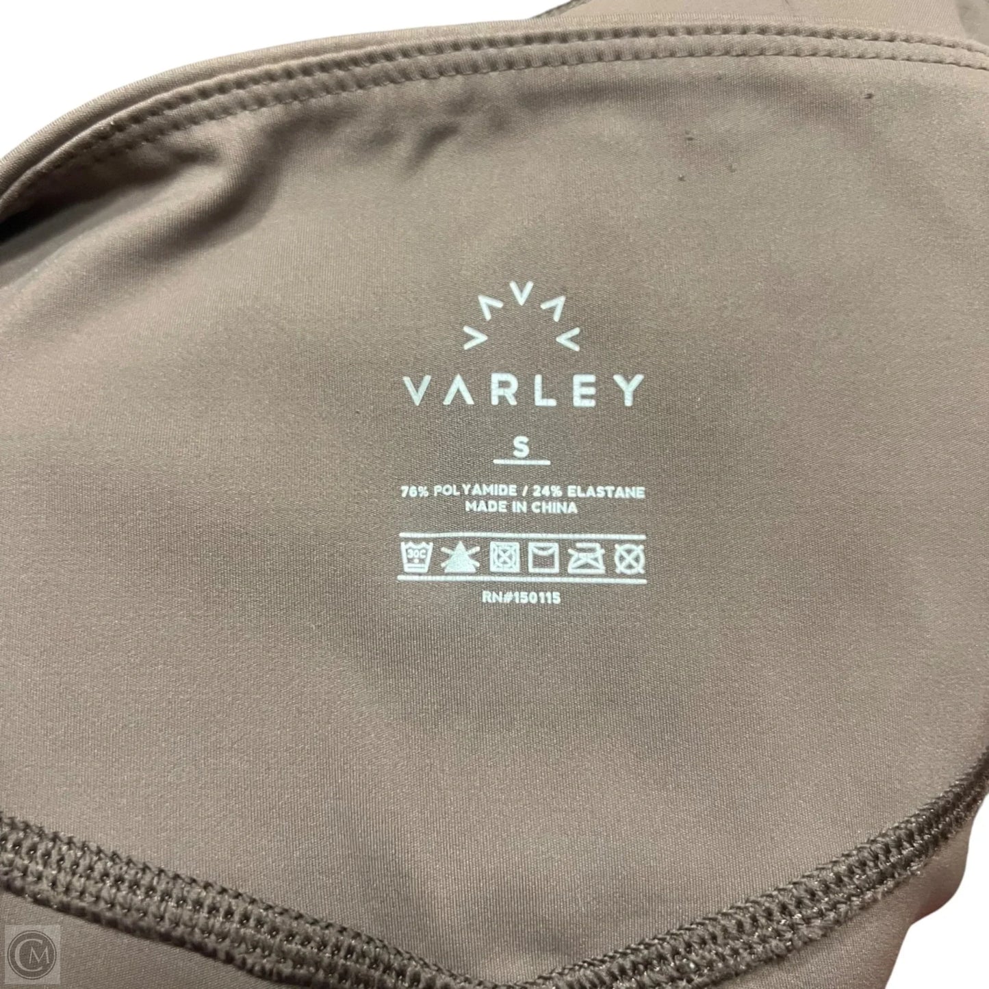 Athletic Leggings By Varley In Brown, Size: S