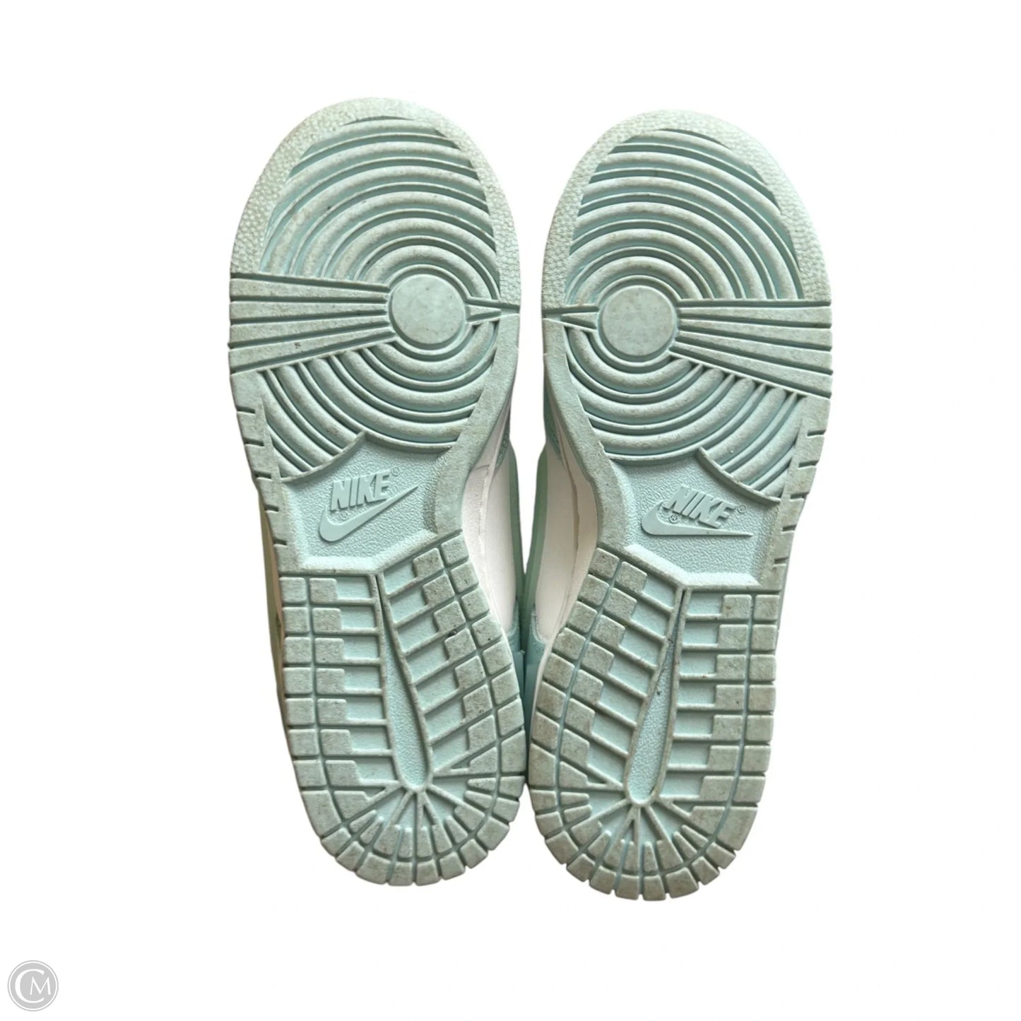 Shoes Sneakers By Nike In Blue & White, Size: 10