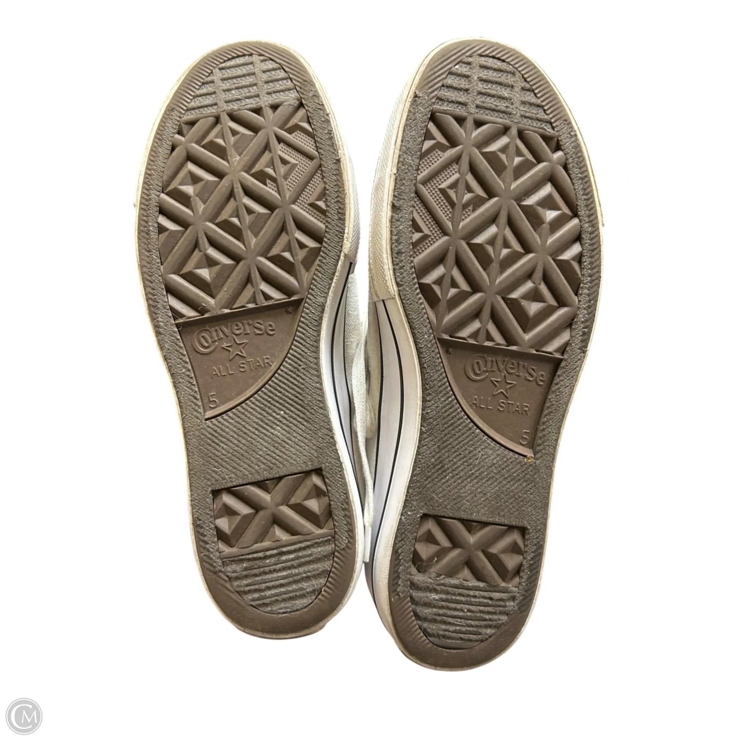 Shoes Sneakers Platform By Converse In Cream, Size: 7