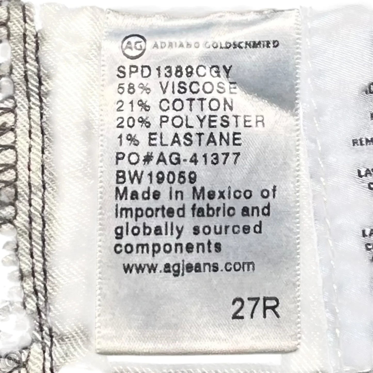 Jeans Jeggings By Adriano Goldschmied In Blue Denim, Size: 4