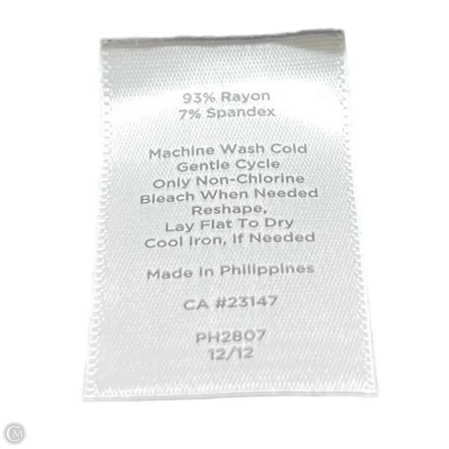 Top Sleeveless By Talbots In Black, Size: Mp