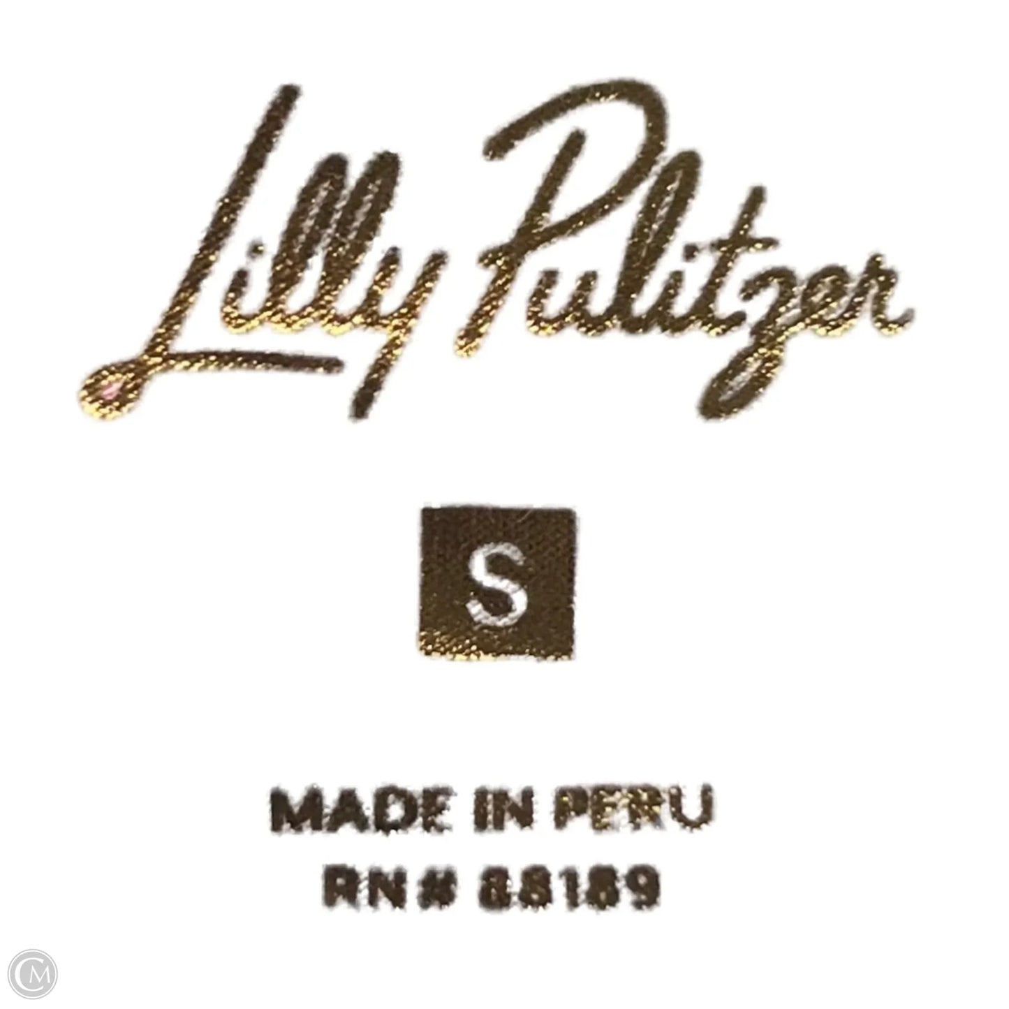 Dress Designer By Lilly Pulitzer In Blue & Green, Size: S