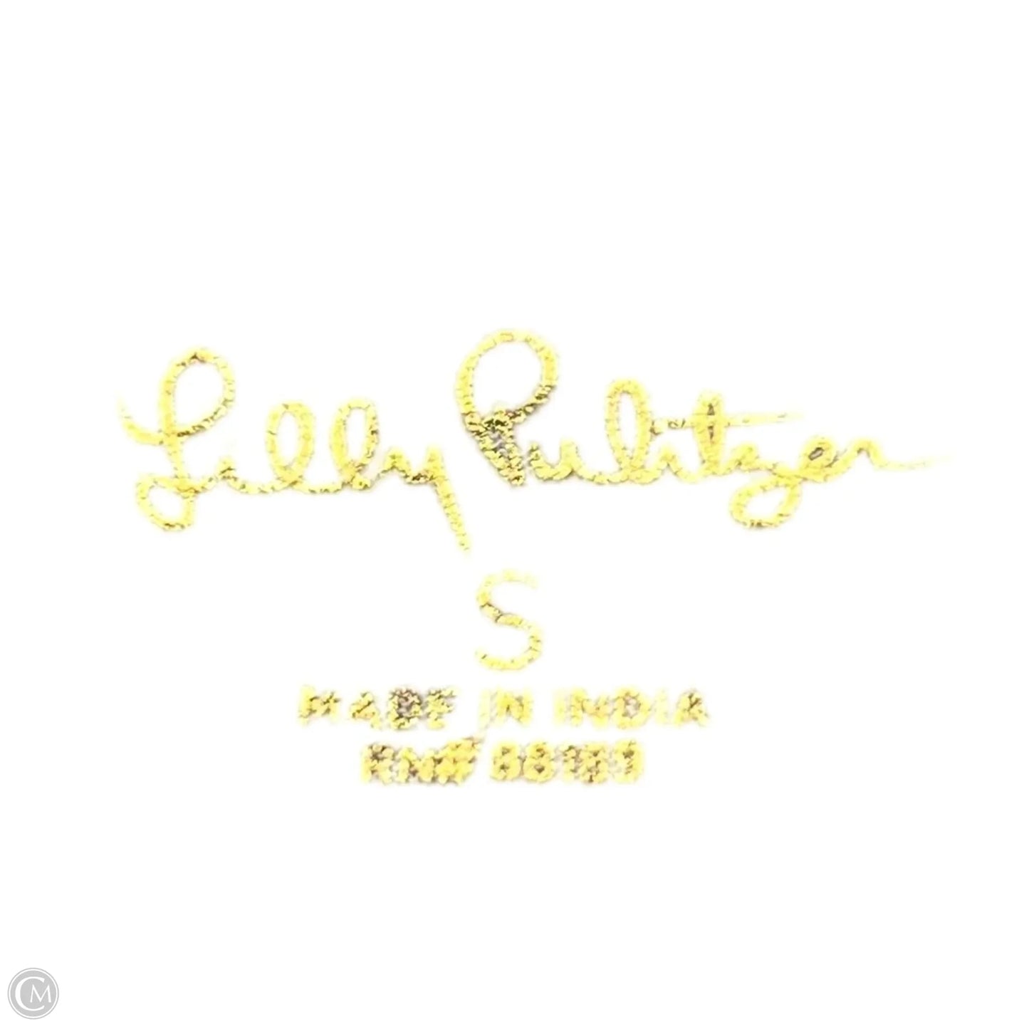 Dress Designer By Lilly Pulitzer In Blue & White, Size: S