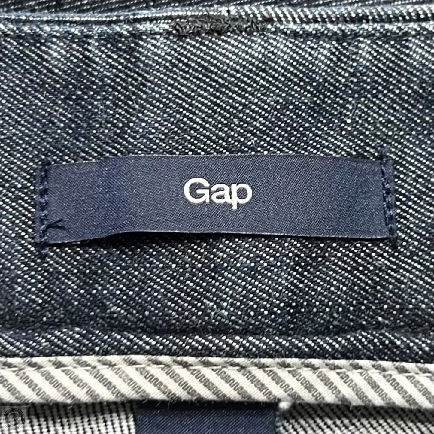 Jeans Wide Leg By Gap In Blue Denim, Size: 12l