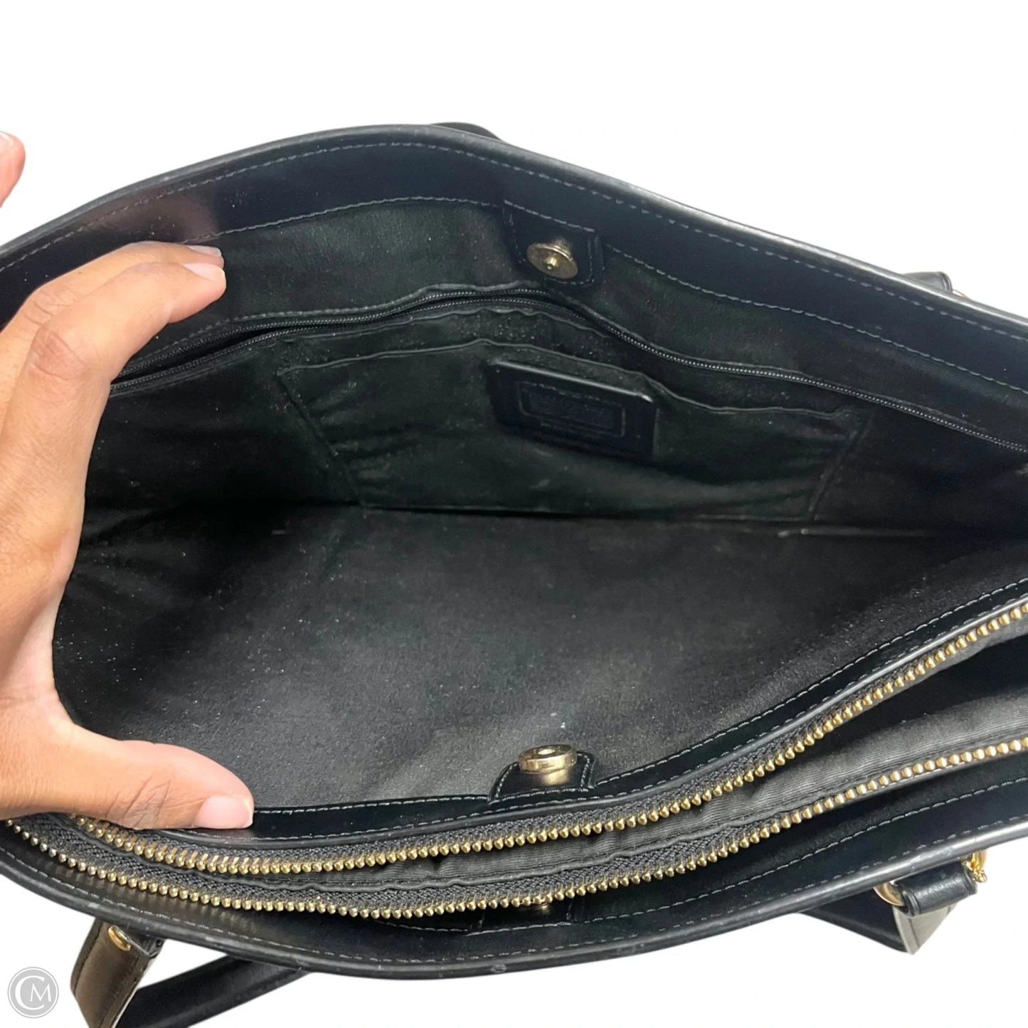 Handbag Designer By Coach, Size: Large