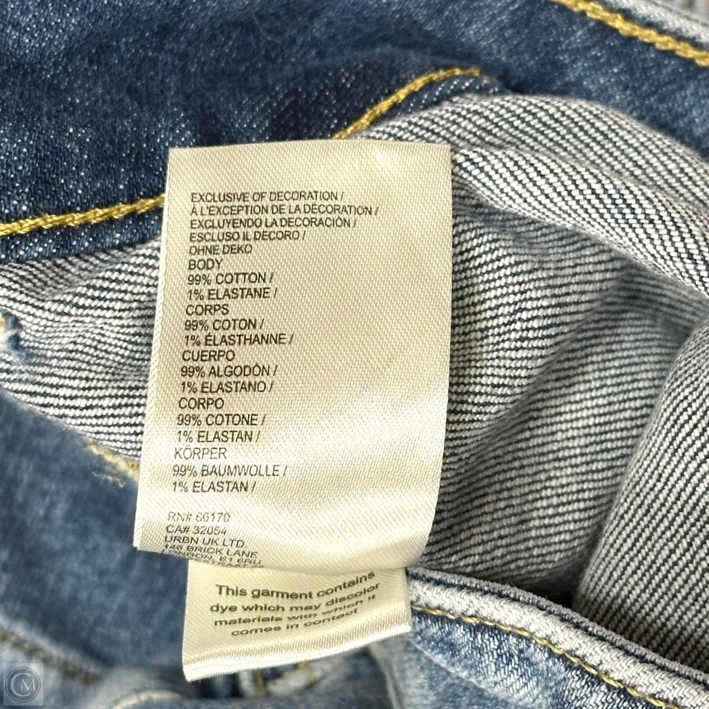 Jeans Wide Leg By Pilcro In Blue Denim, Size: 16l