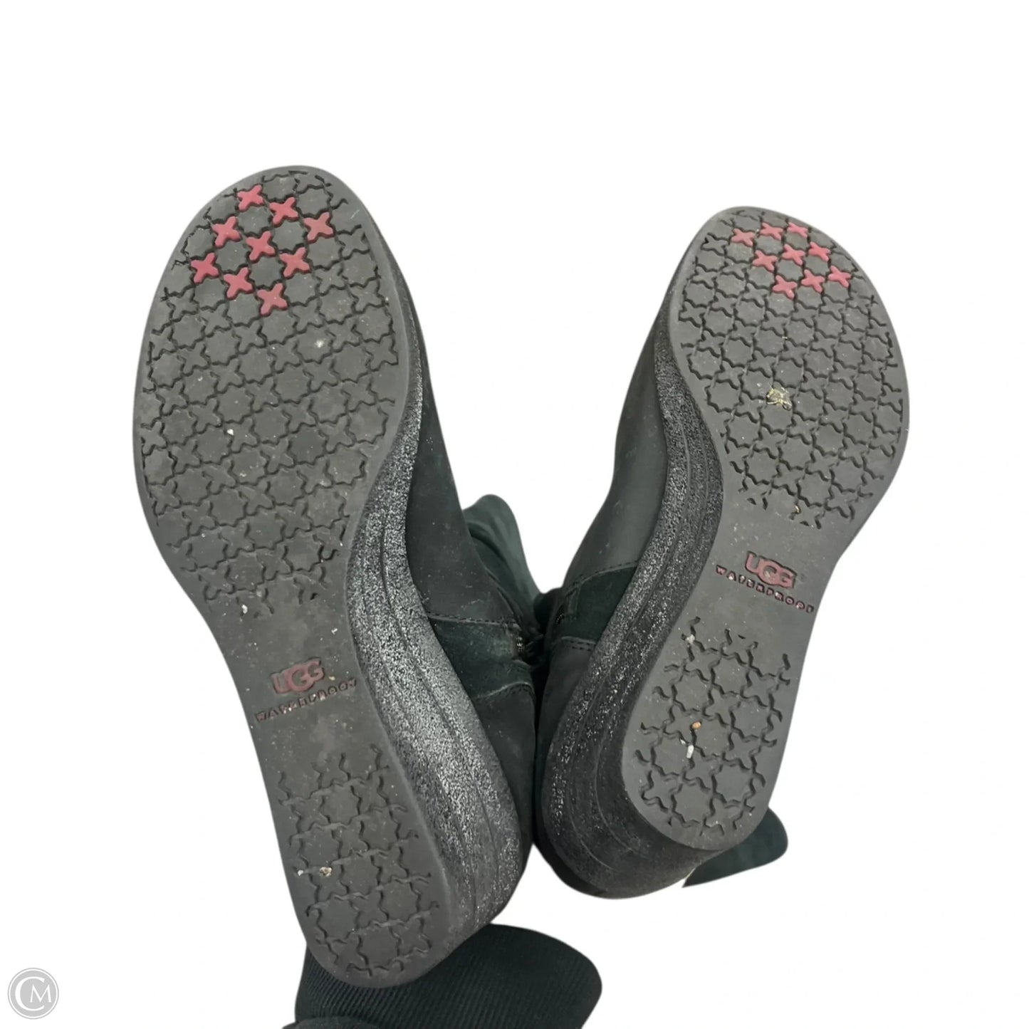 Boots Designer By Ugg In Black, Size: 8