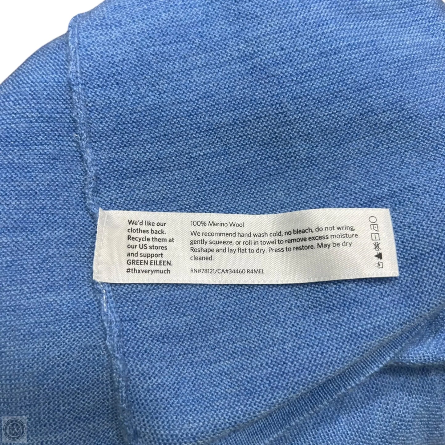 Sweater By Eileen Fisher In Blue, Size: Xl
