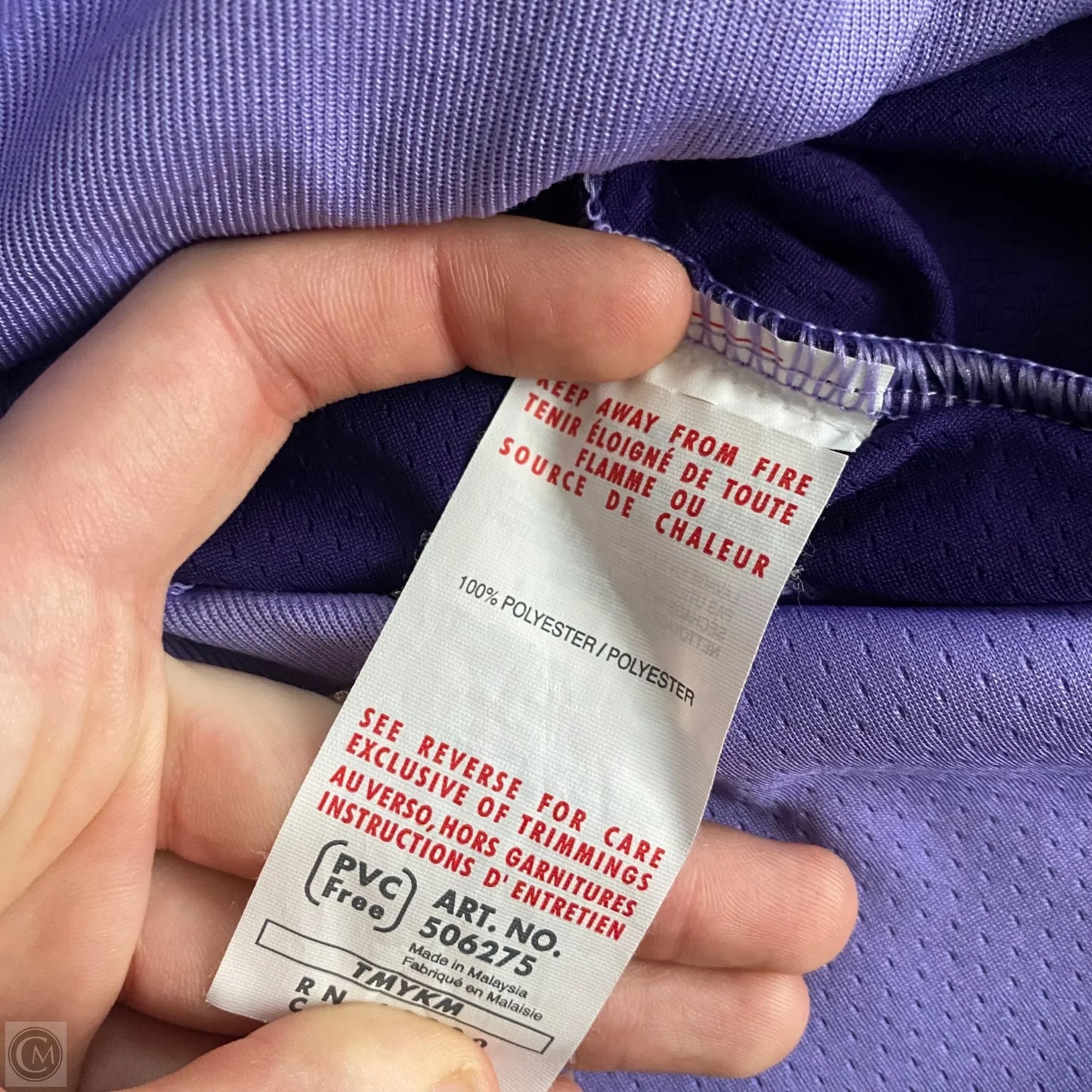 Athletic Jacket By Puma In Purple, Size: M