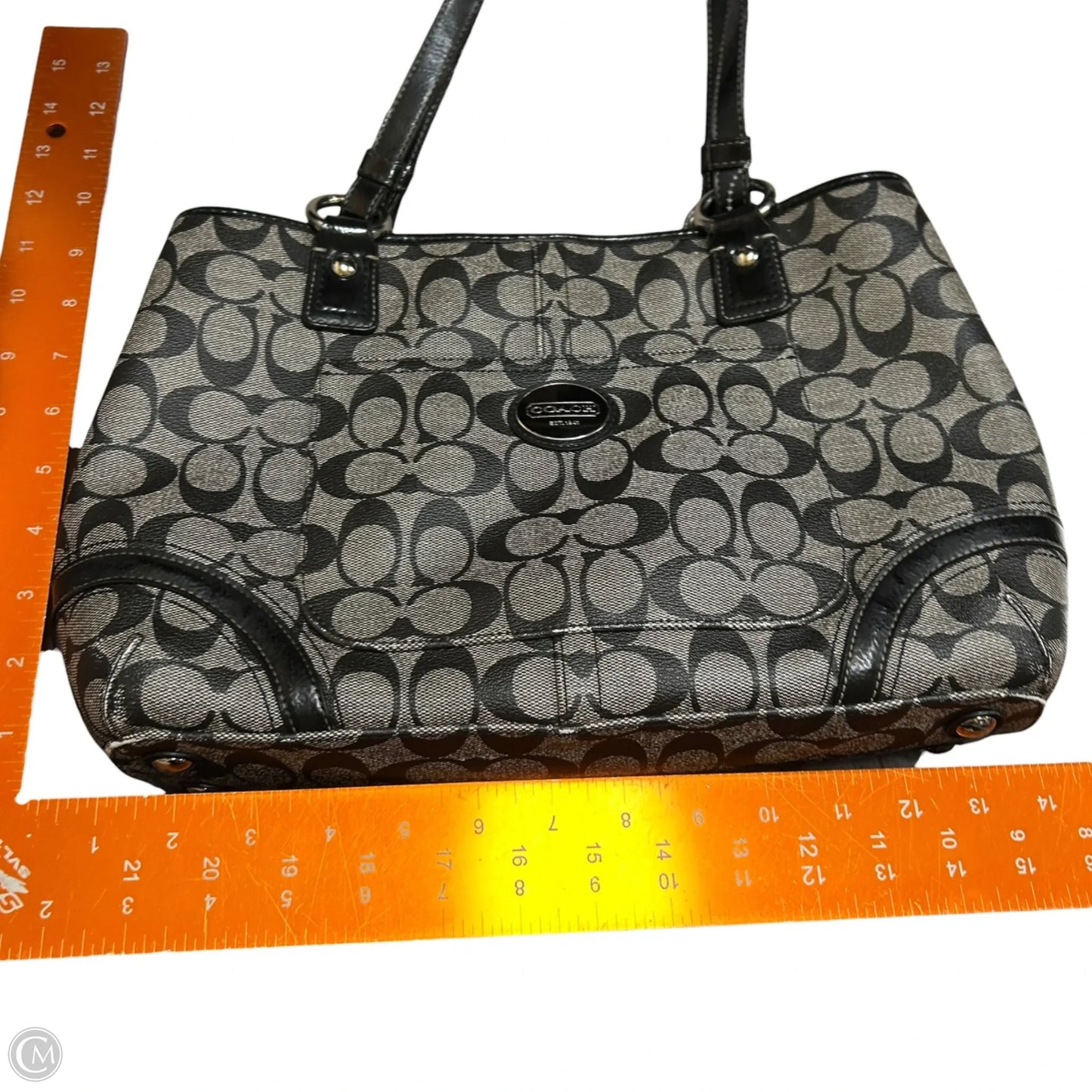 Handbag Designer By Coach, Size: Medium