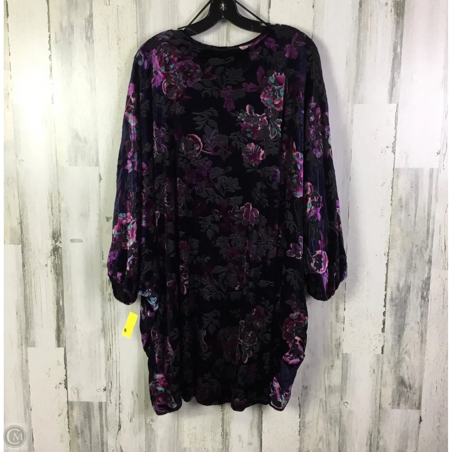 Cardigan By Chelsea And Theodore In Purple, Size: 3x