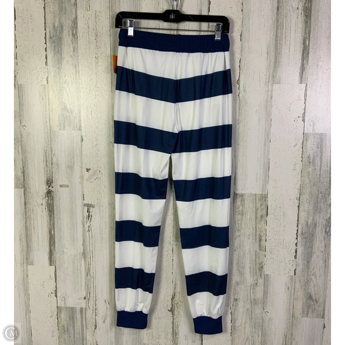 Lounge Set Pants By Cmf In Blue & White, Size: S