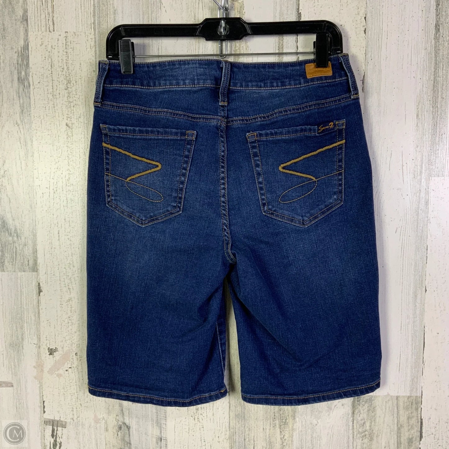 Shorts By Seven 7 In Blue Denim, Size: 8