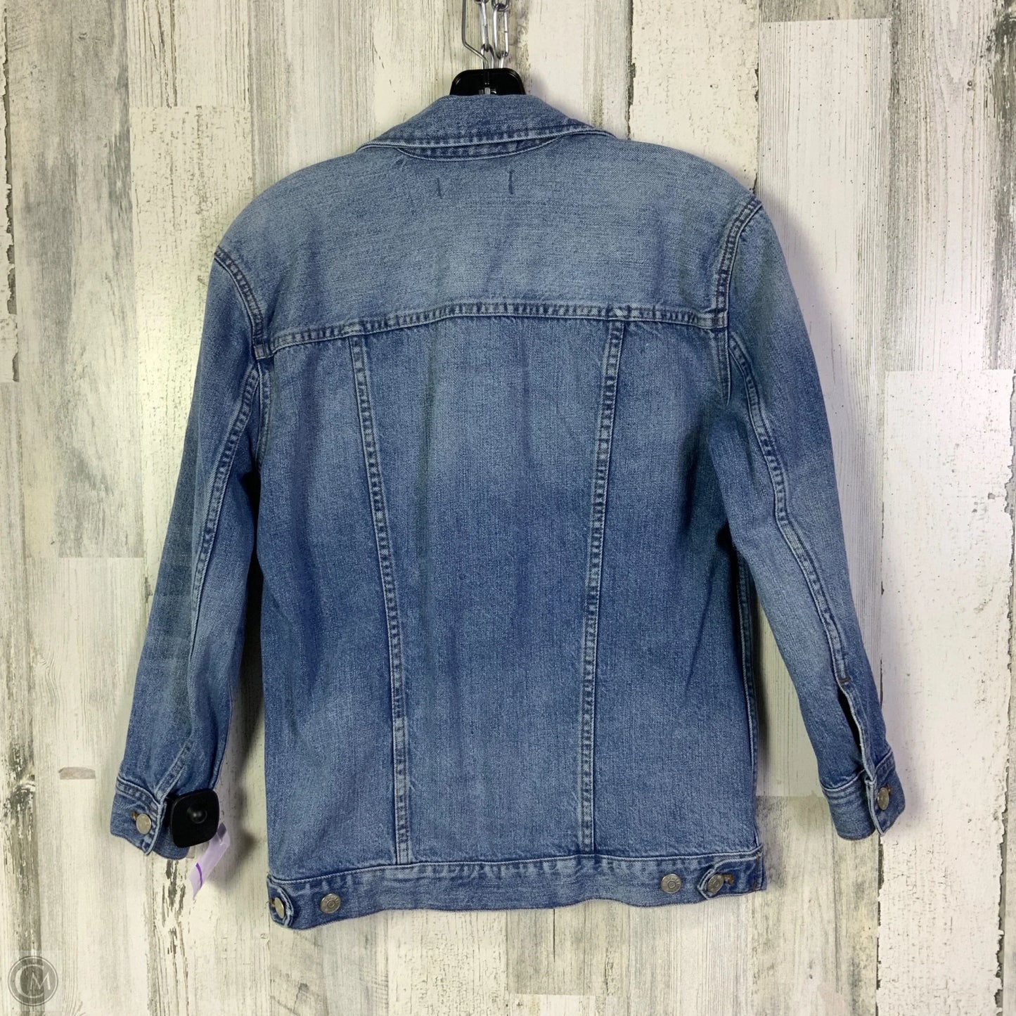 Jacket Denim By Madewell In Blue Denim, Size: Xxs