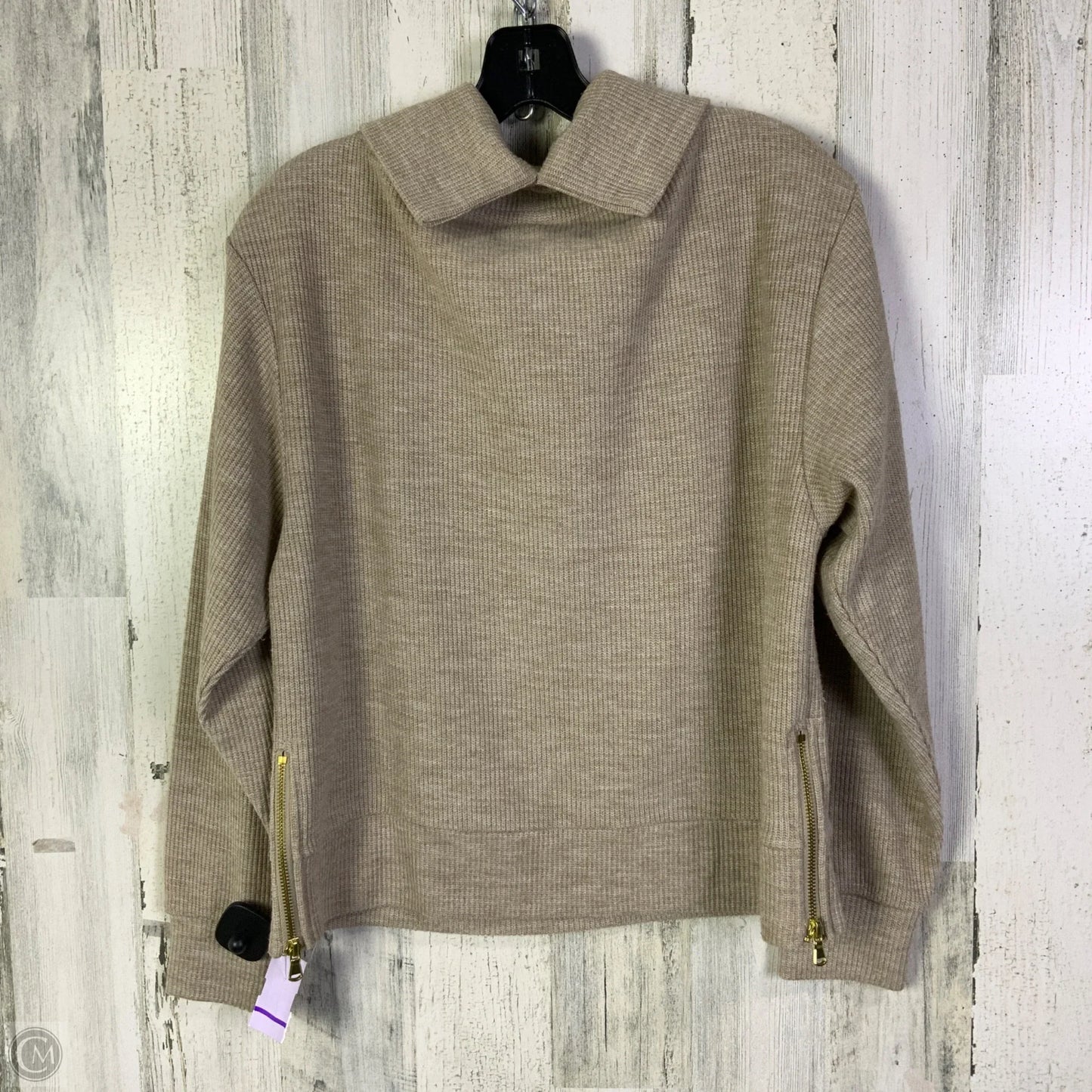 Sweater By Varley In Taupe, Size: M