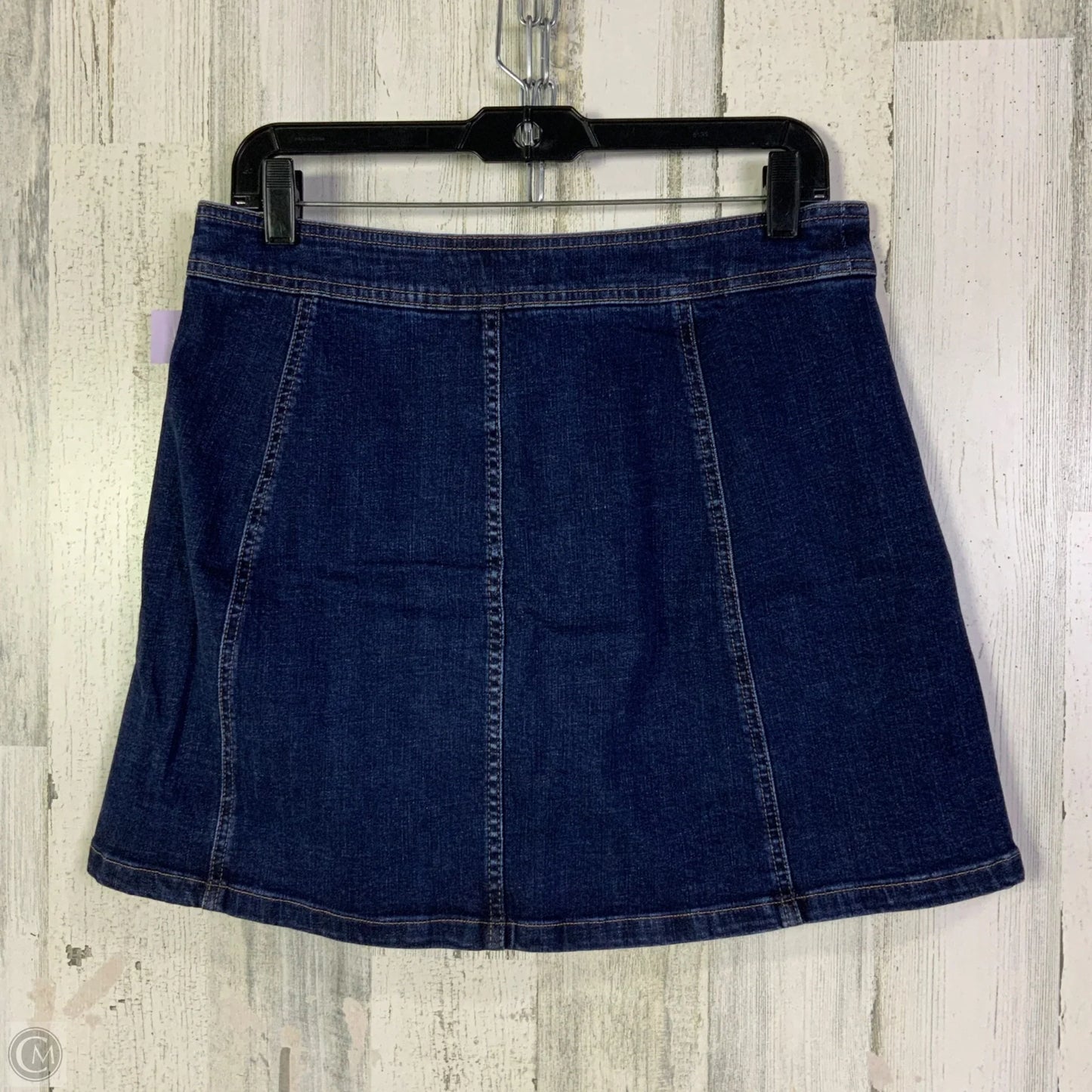 Skirt Mini & Short By Madewell In Blue Denim, Size: 10