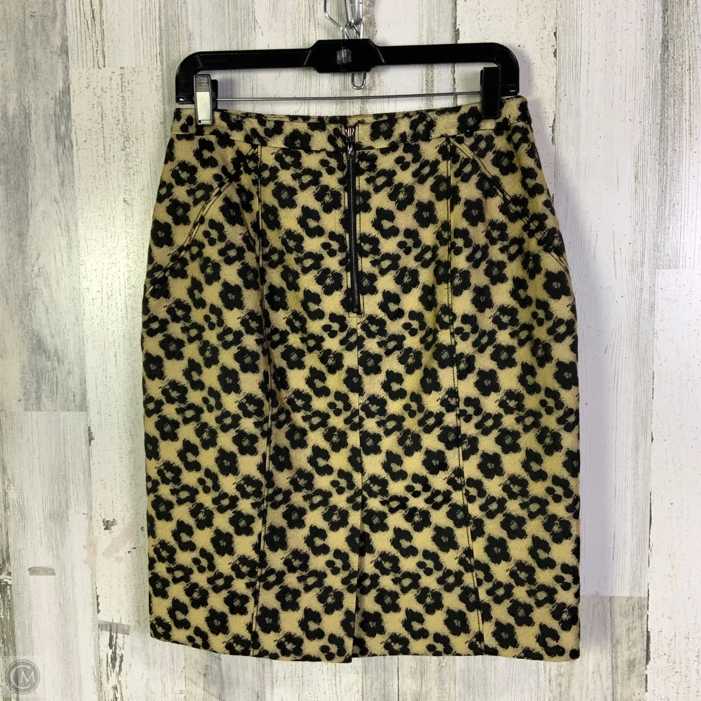 Skirt Mini & Short By Ann Taylor In Animal Print, Size: 8