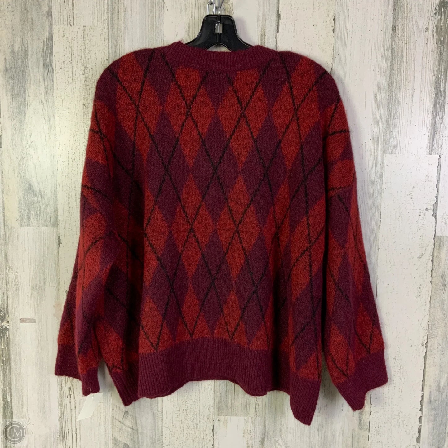 Sweater By Vince Camuto In Red, Size: Xl
