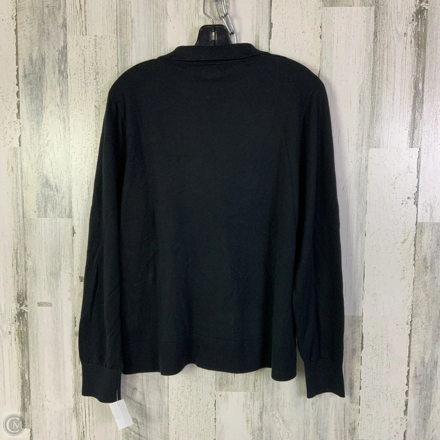 Top Long Sleeve By J. Crew In Black, Size: Xl