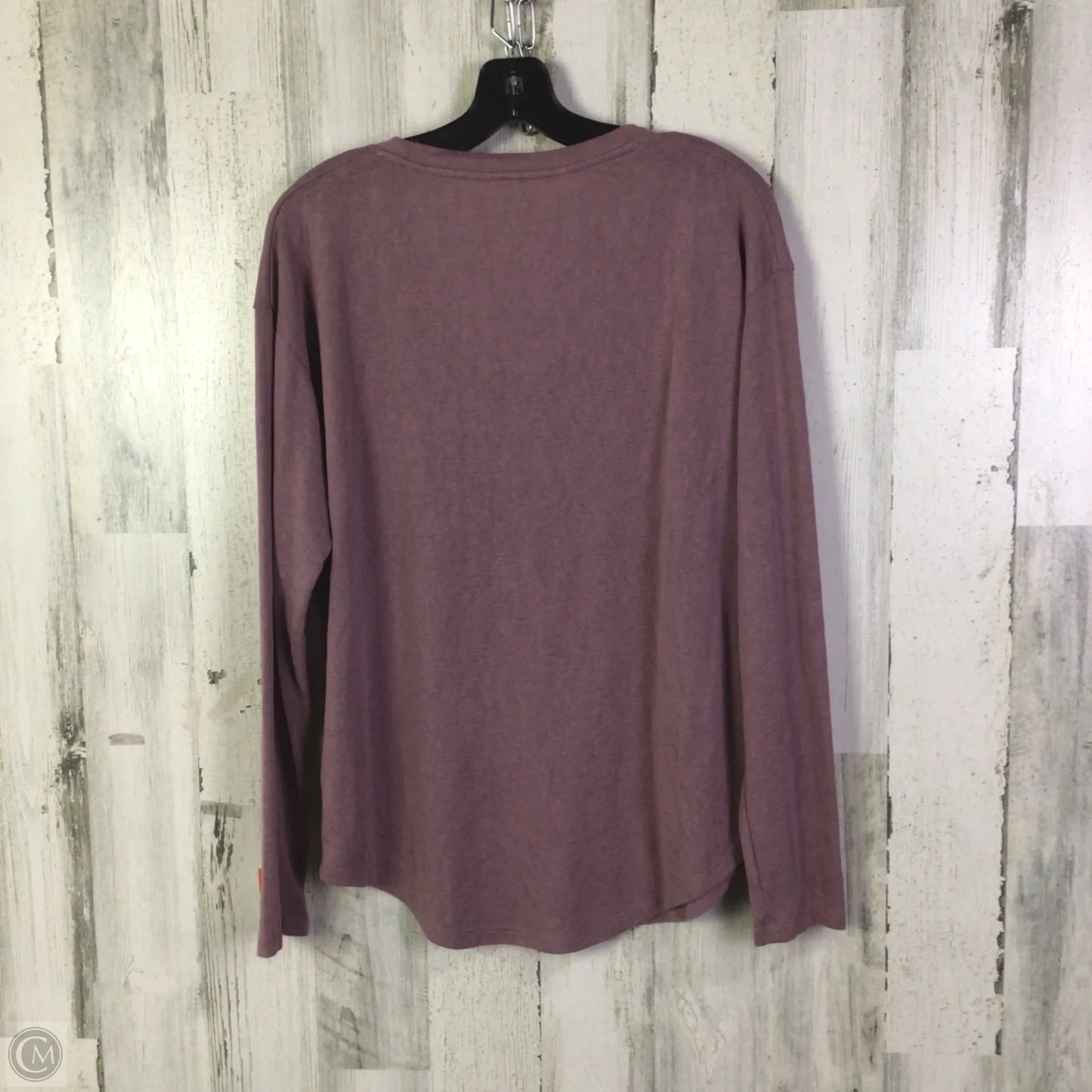 Athletic Top Long Sleeve Crewneck By Athleta In Purple, Size: M