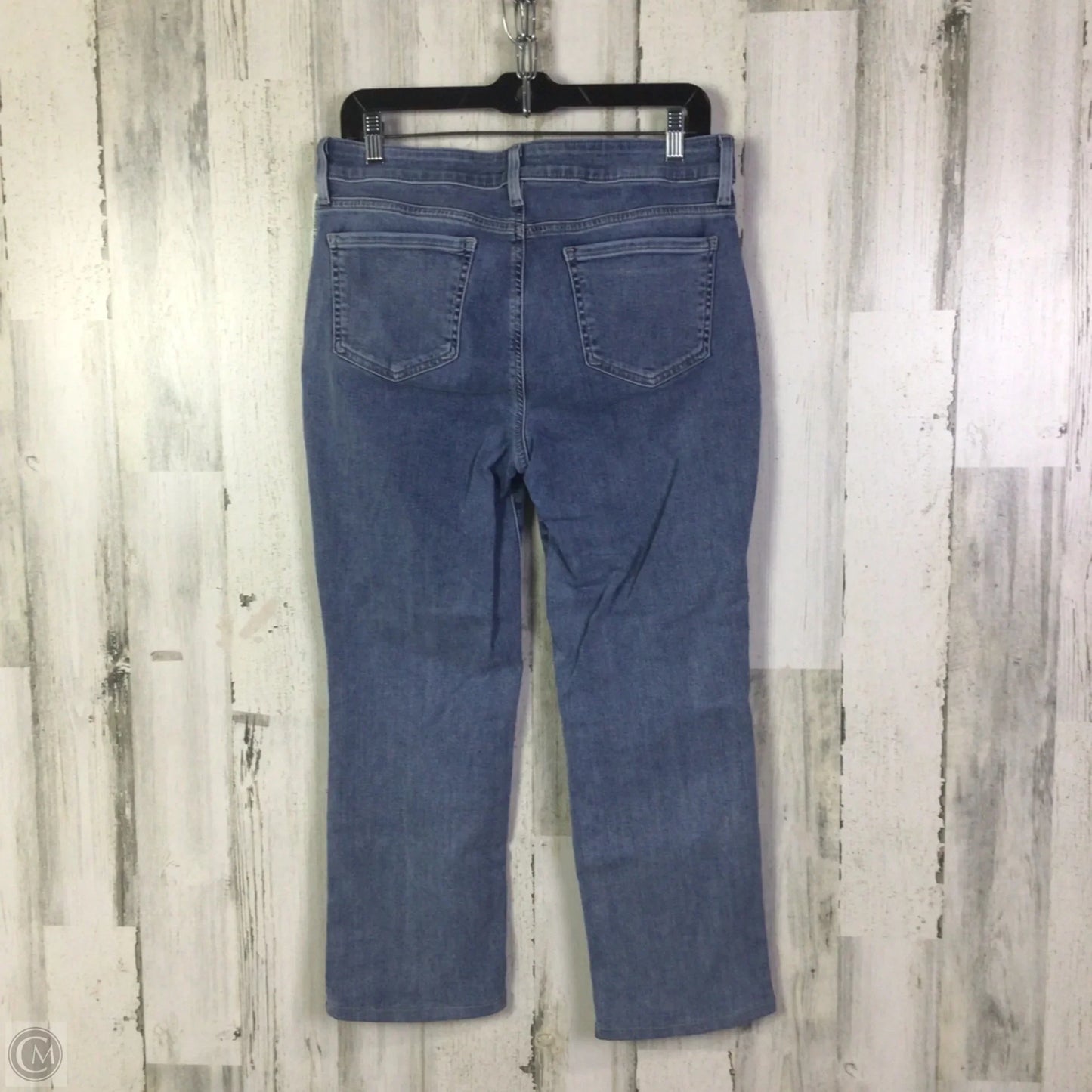 Jeans Straight By Not Your Daughters Jeans In Blue Denim, Size: 10p