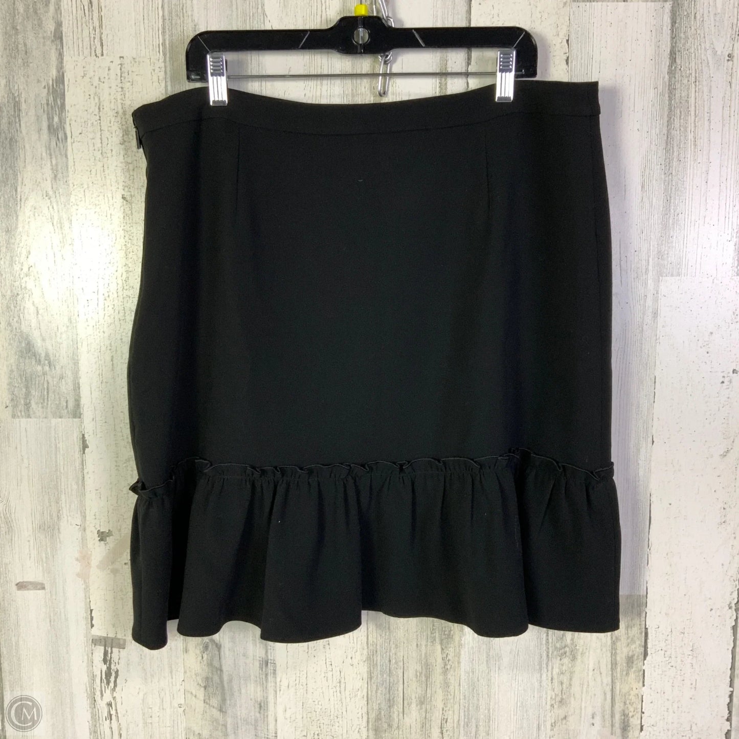 Skirt Designer By Karl Lagerfeld In Black, Size: 16
