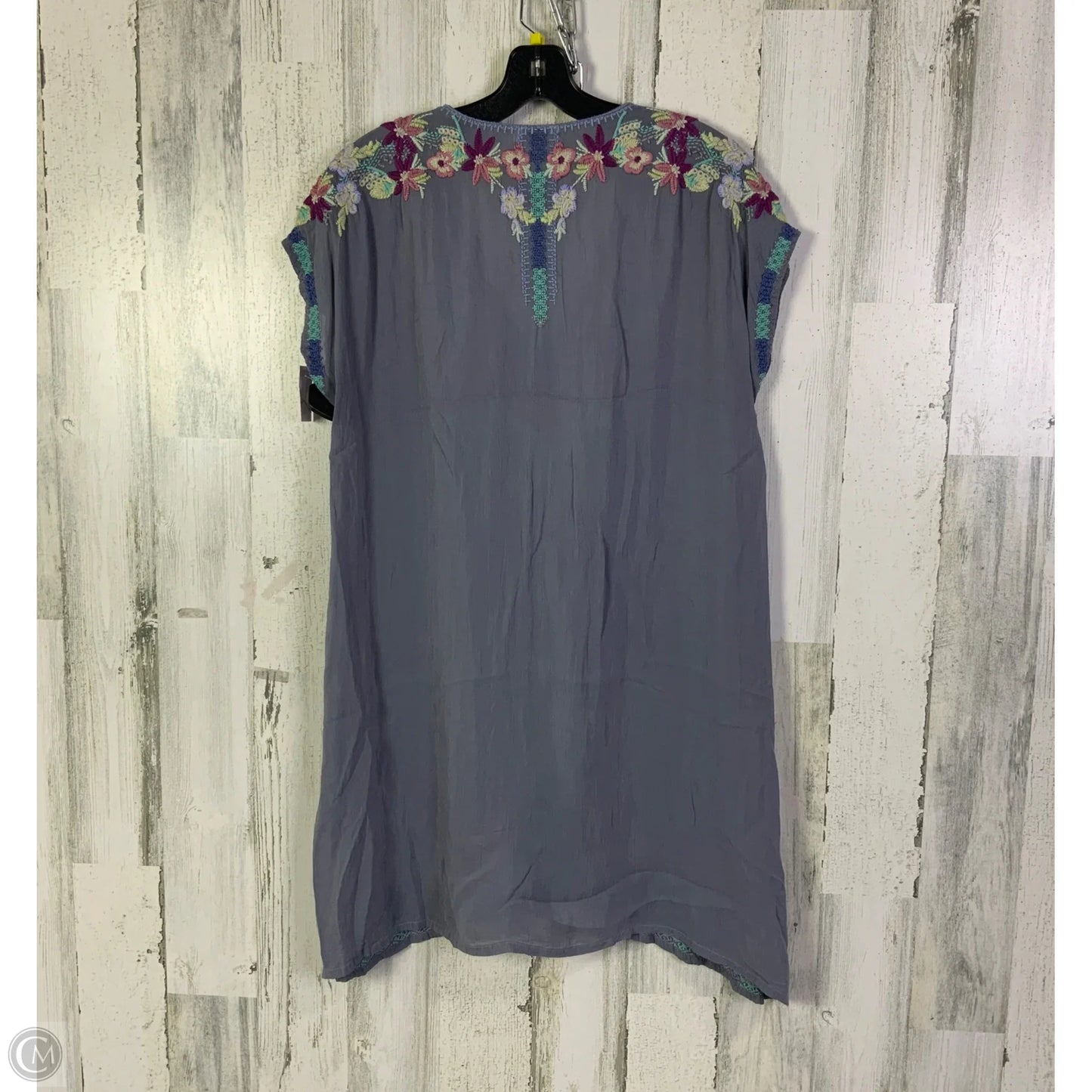 Dress Casual Short By Johnny Was In Blue, Size: M