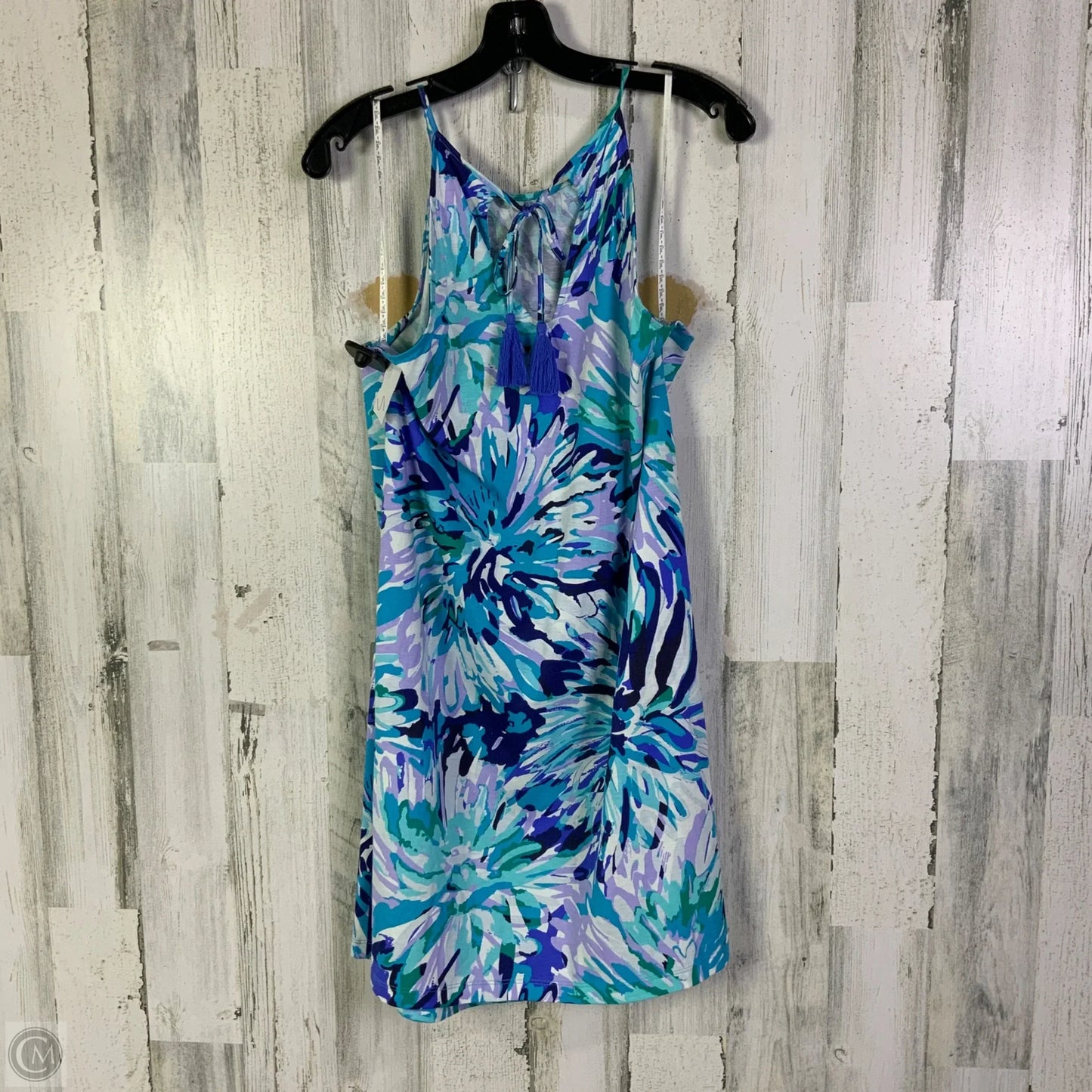 Dress Designer By Lilly Pulitzer In Blue & Green, Size: S