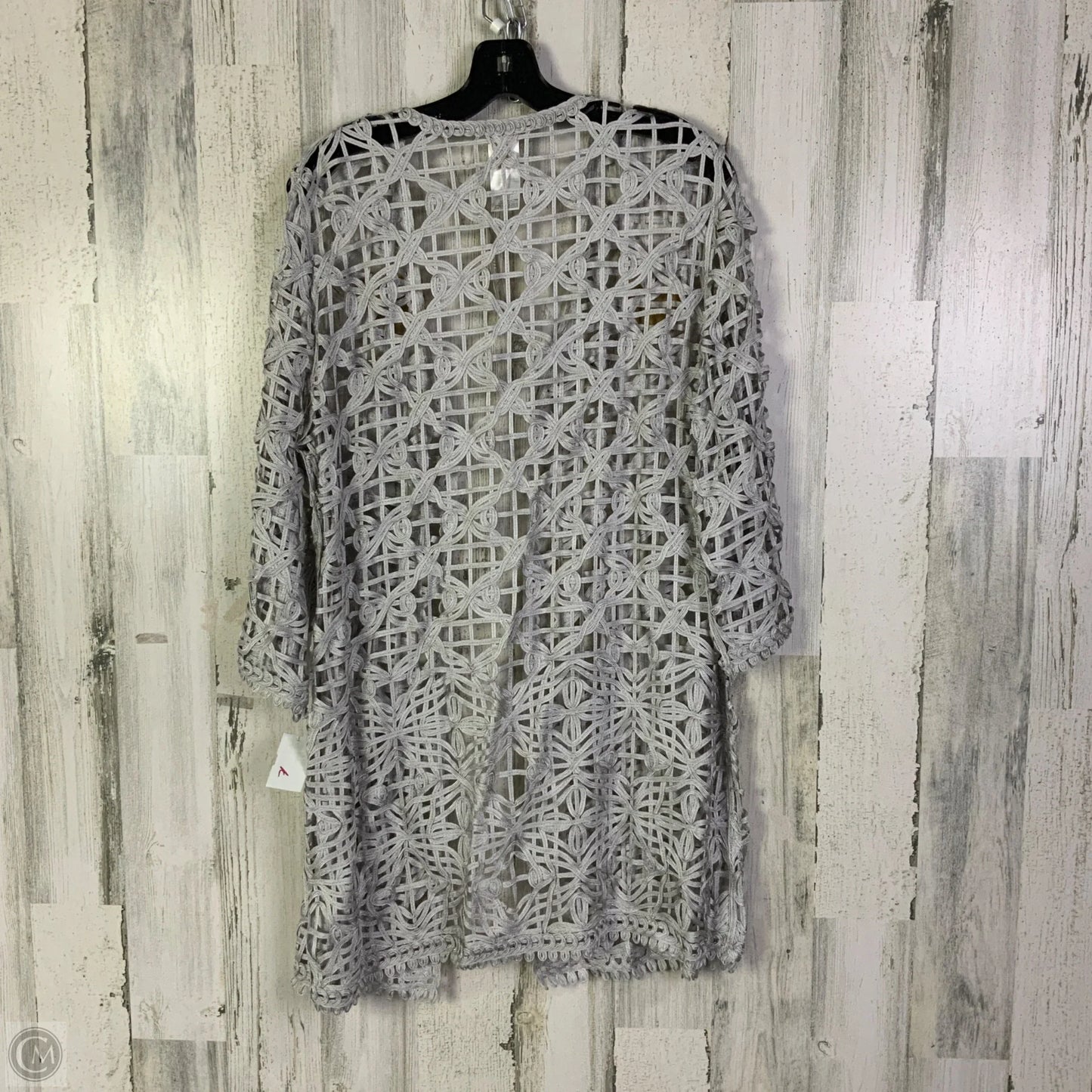 Cardigan By Chicos In Grey, Size: L