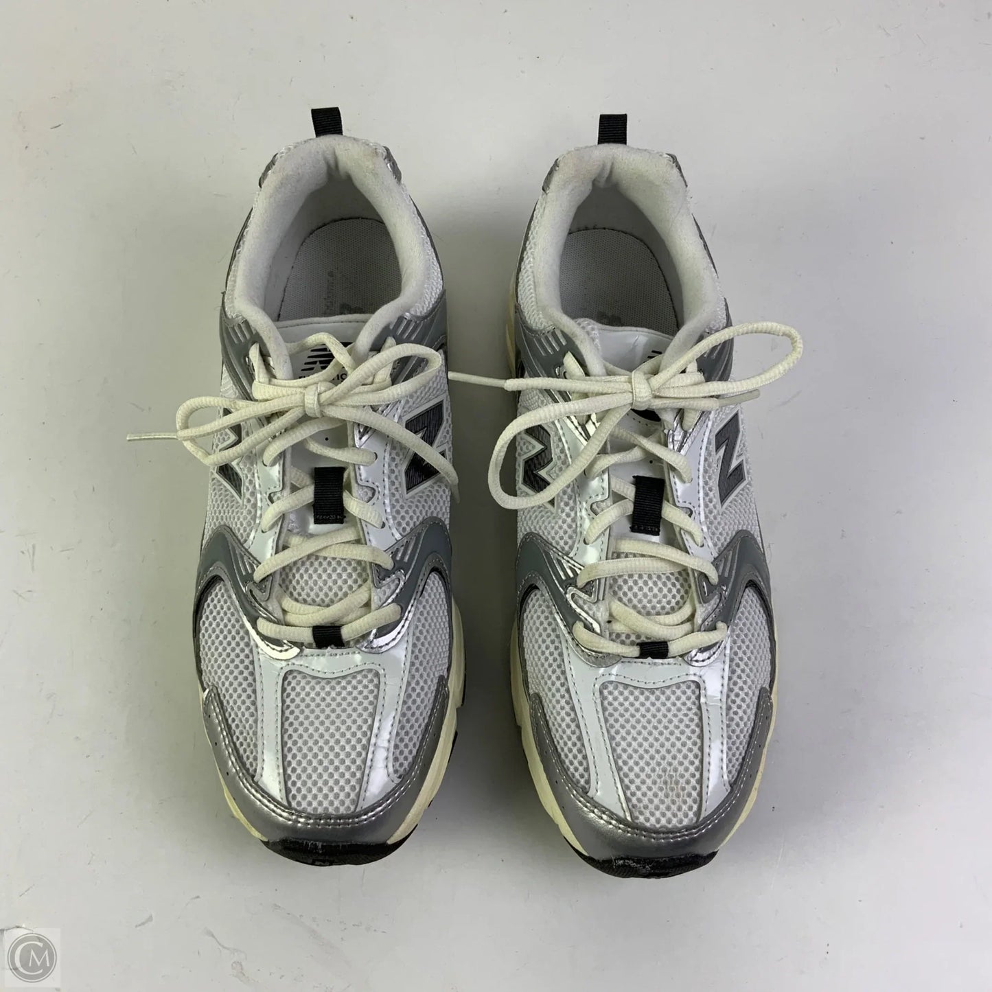 Shoes Athletic By New Balance In White, Size: 9