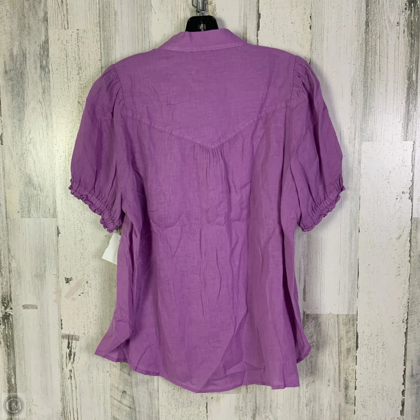 Top Short Sleeve By Pilcro In Purple, Size: M