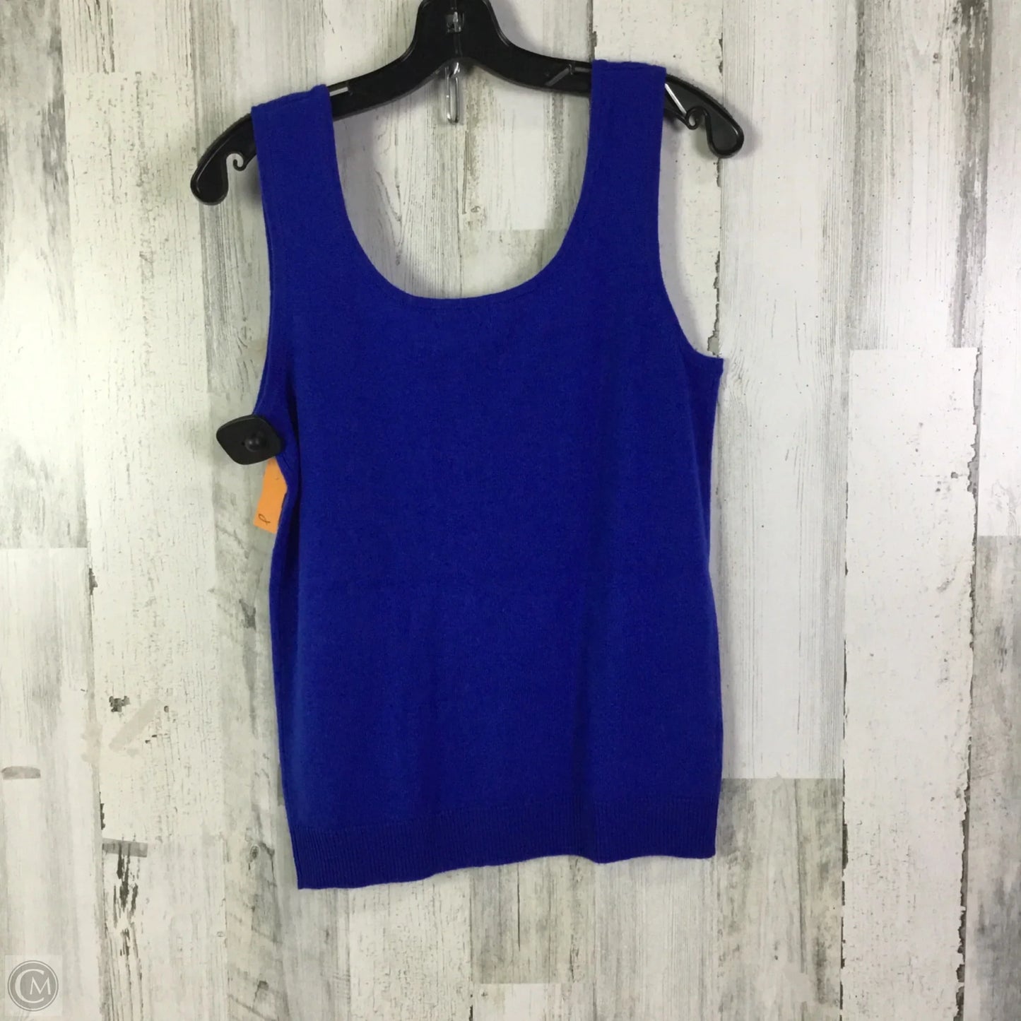 Sweater Cashmere By Clothes Mentor In Blue, Size: M