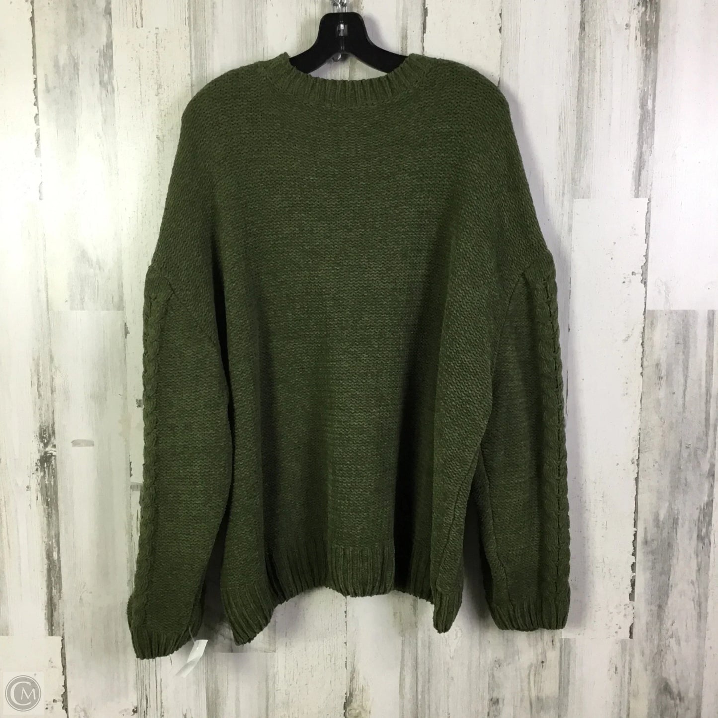 Sweater By Time And Tru In Green, Size: 3x