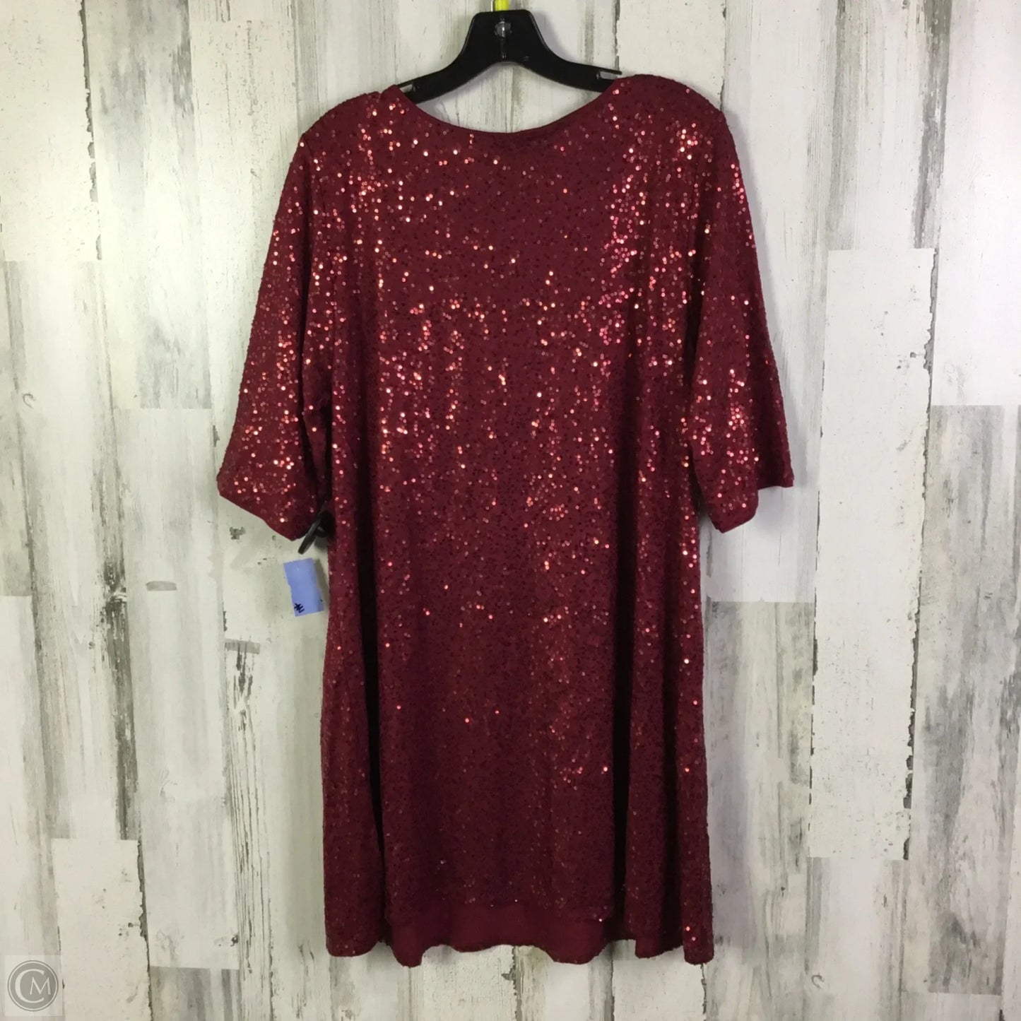 Dress Party Short By Eileen Fisher In Red, Size: Xl