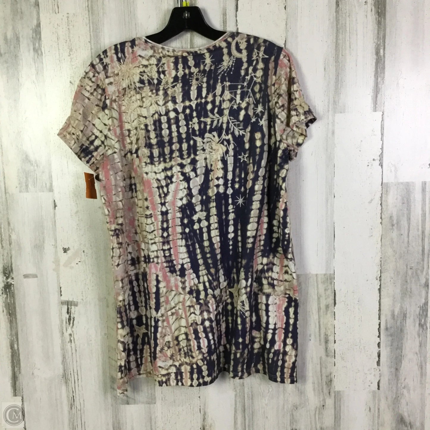 Top Short Sleeve By Johnny Was In Purple, Size: S