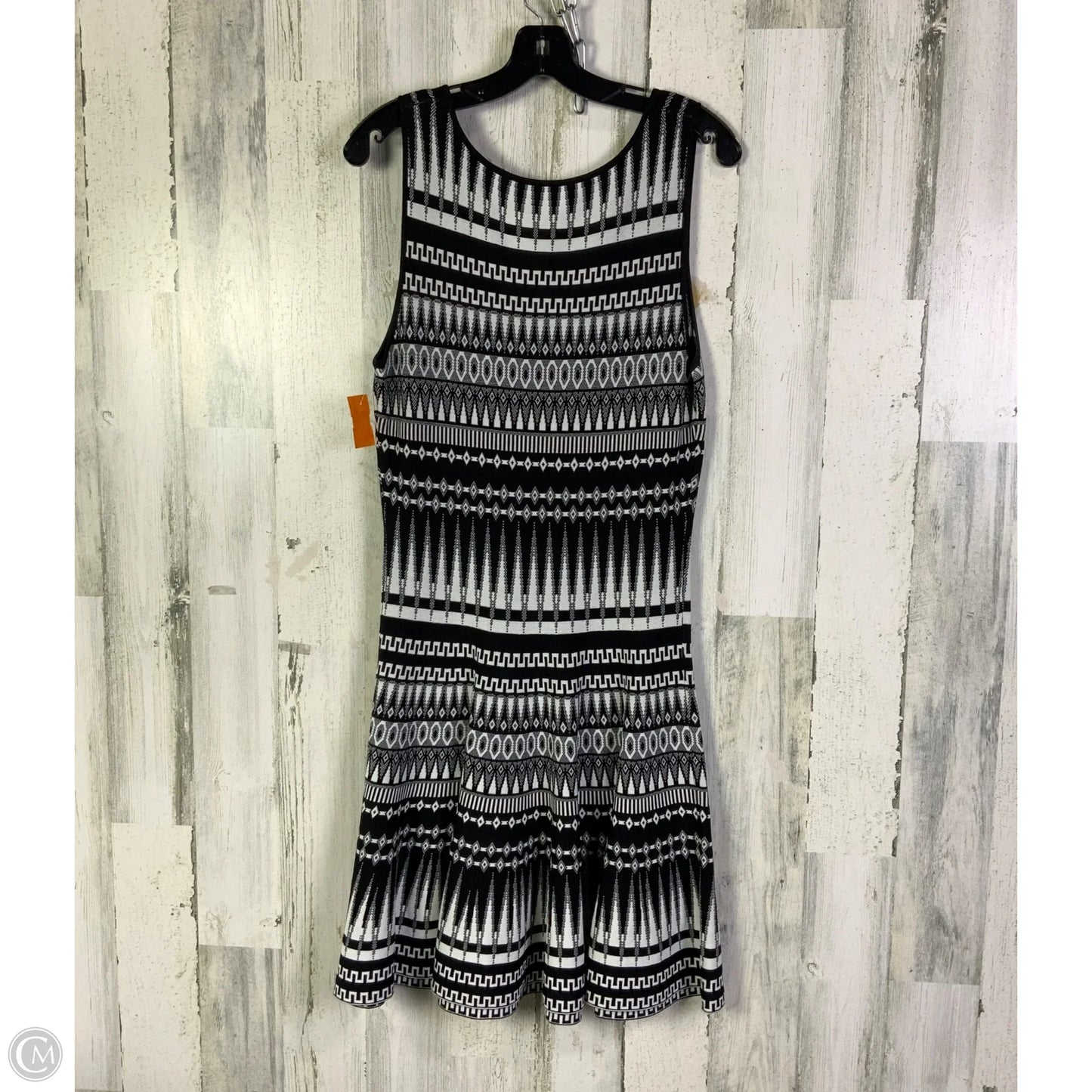 Dress Casual Short By Gianni Bini In Black & White, Size: L