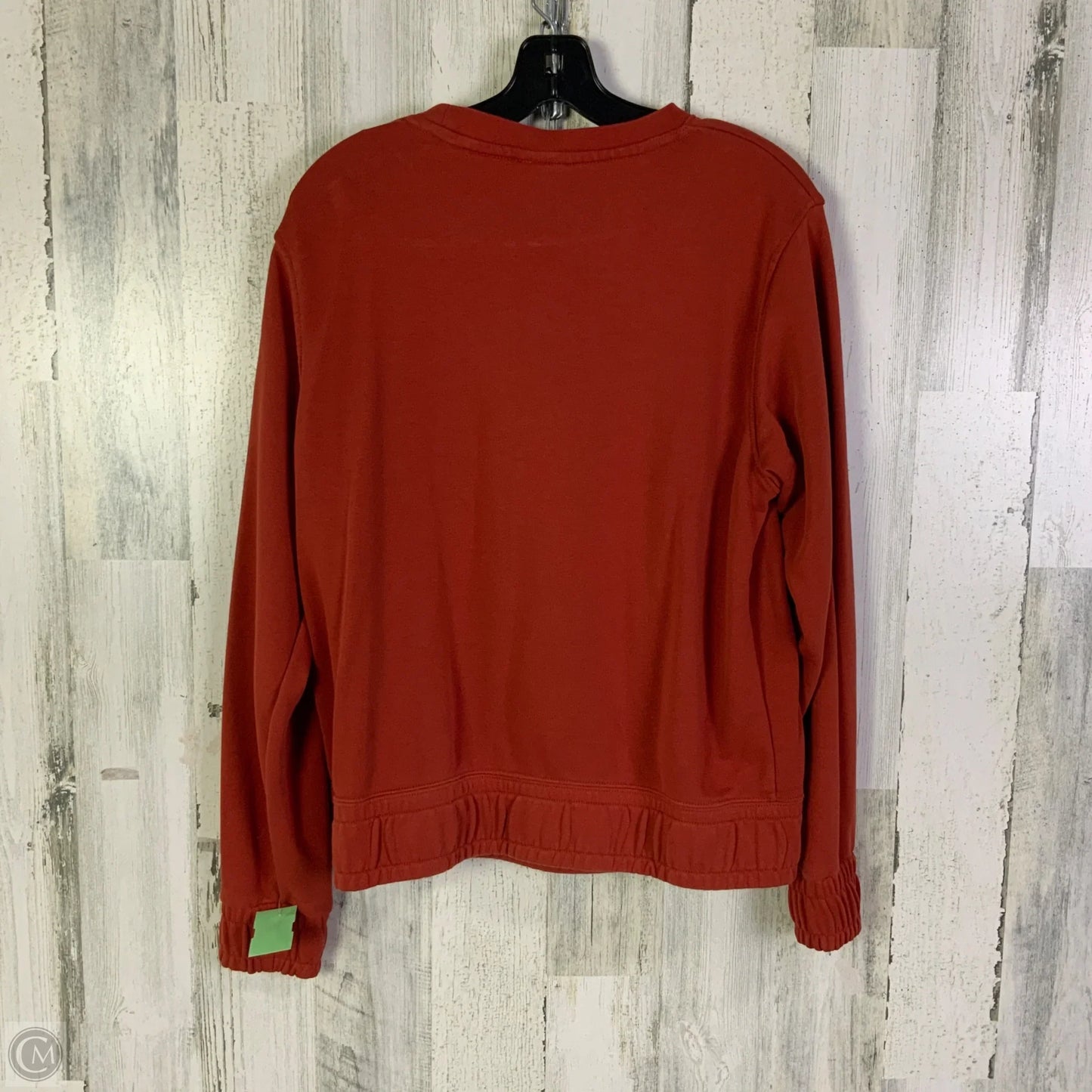 Sweatshirt Crewneck By Nike Apparel In Orange, Size: M