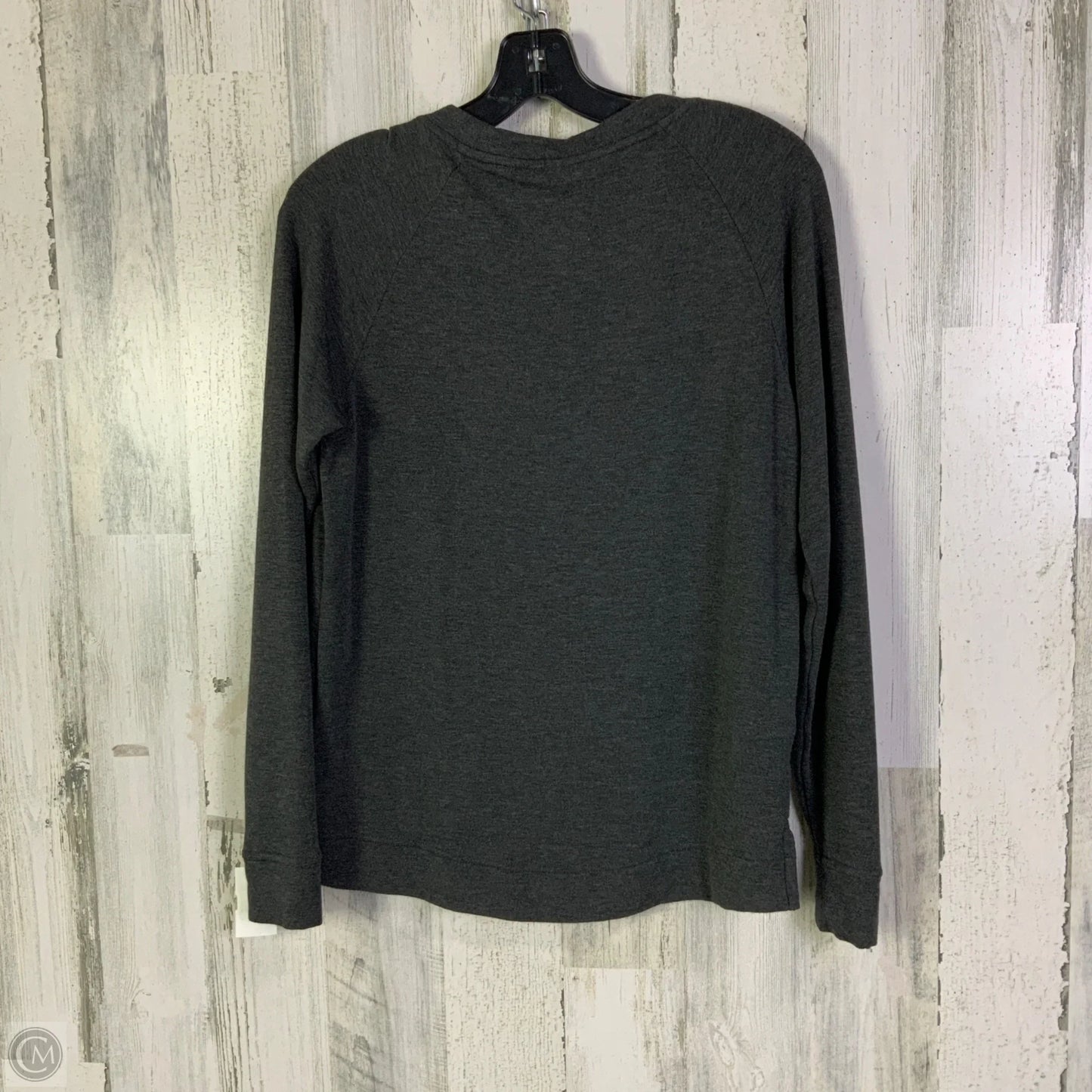 Top Long Sleeve By Lou And Grey In Grey, Size: Xs