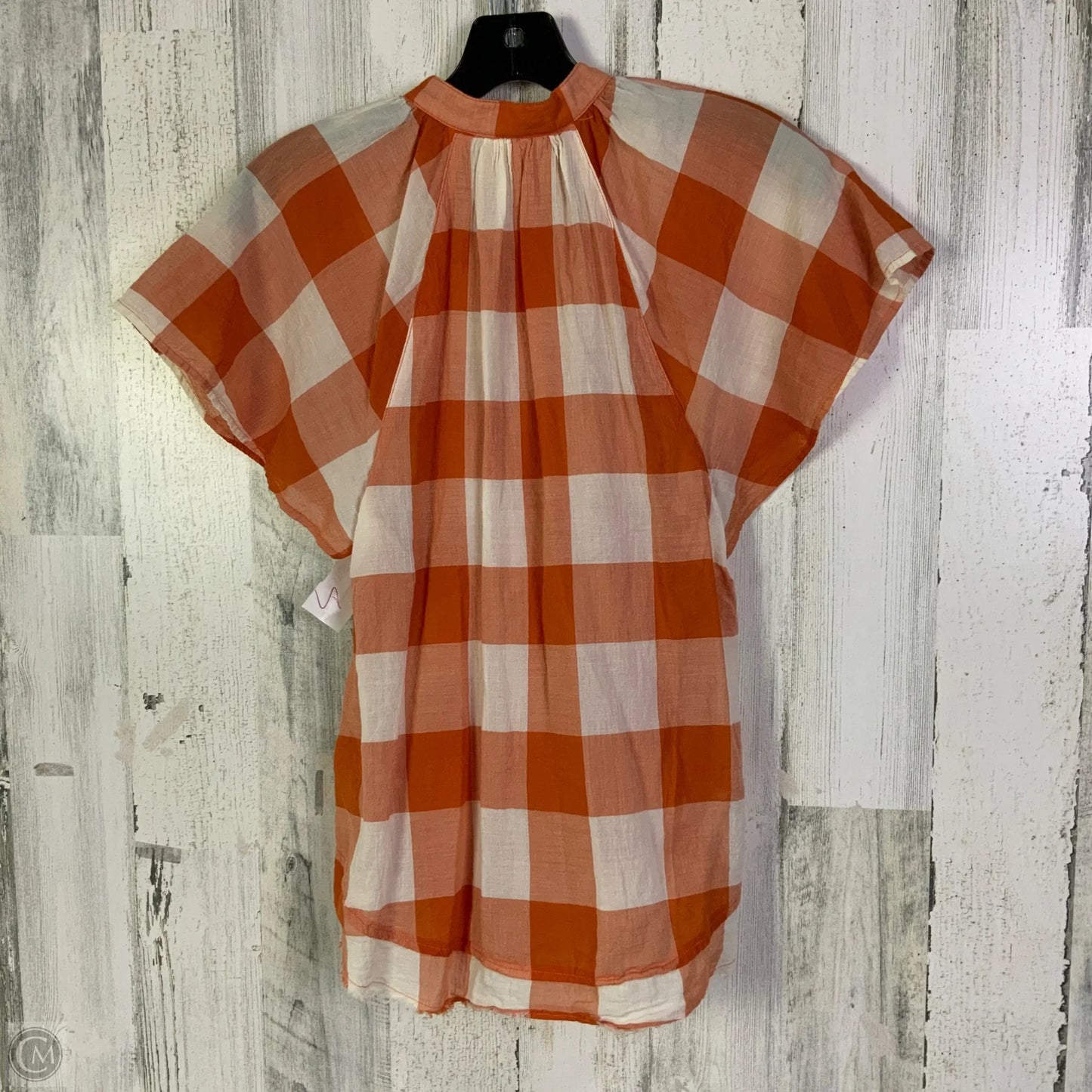 Top Short Sleeve By Maeve In Orange, Size: Xs