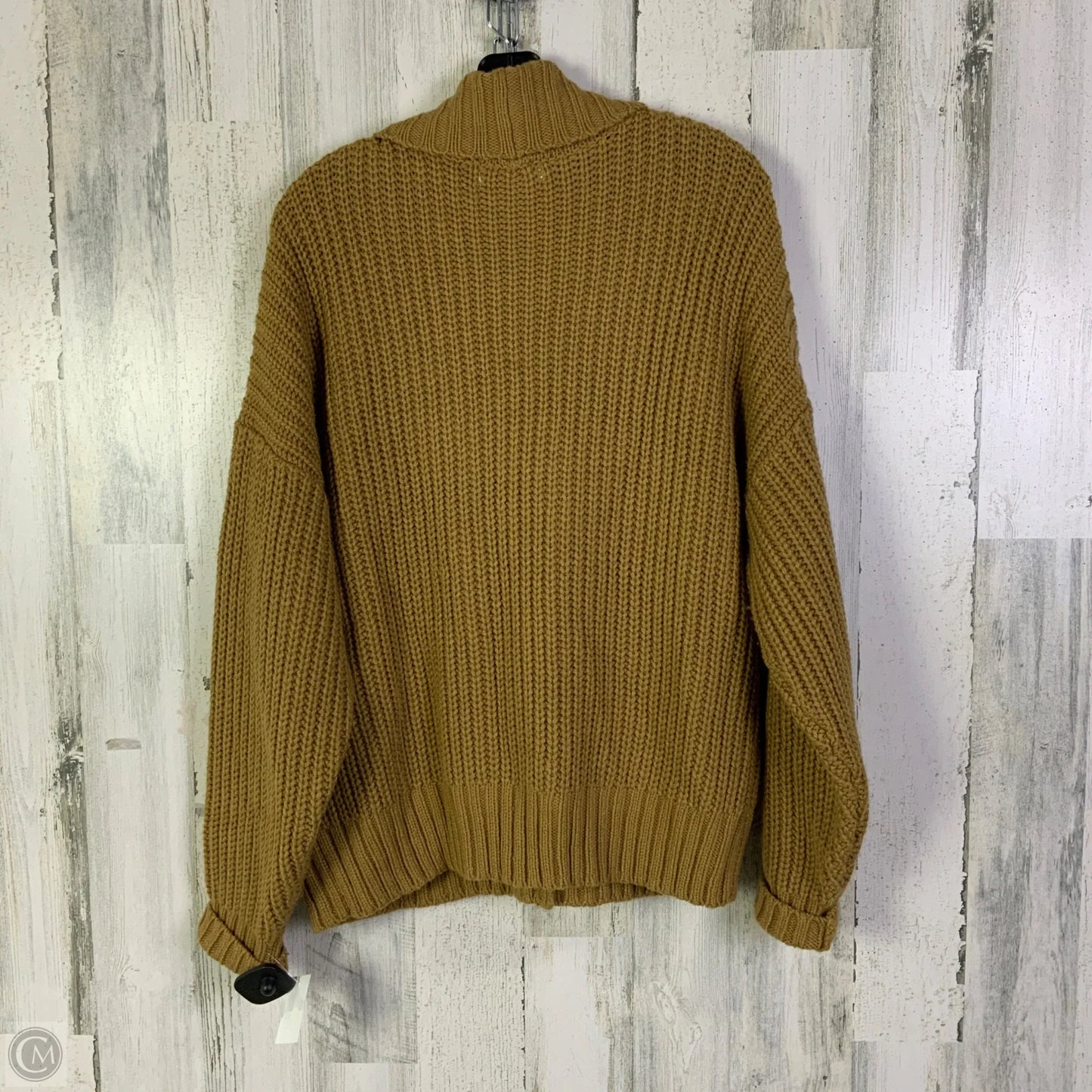 Sweater Cardigan By Anthropologie In Brown, Size: L