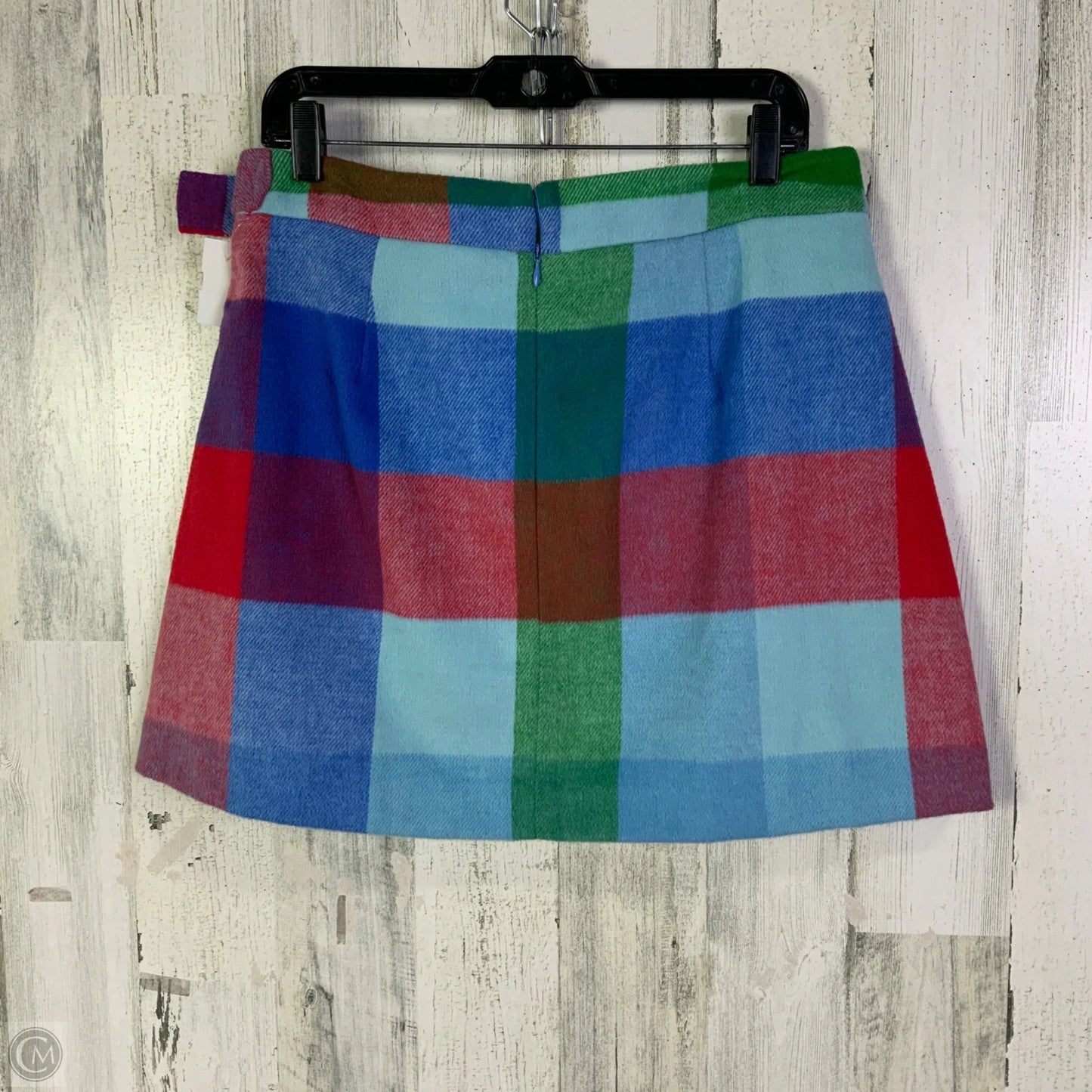 Skirt Mini & Short By Free Assembly In Blue, Size: 8