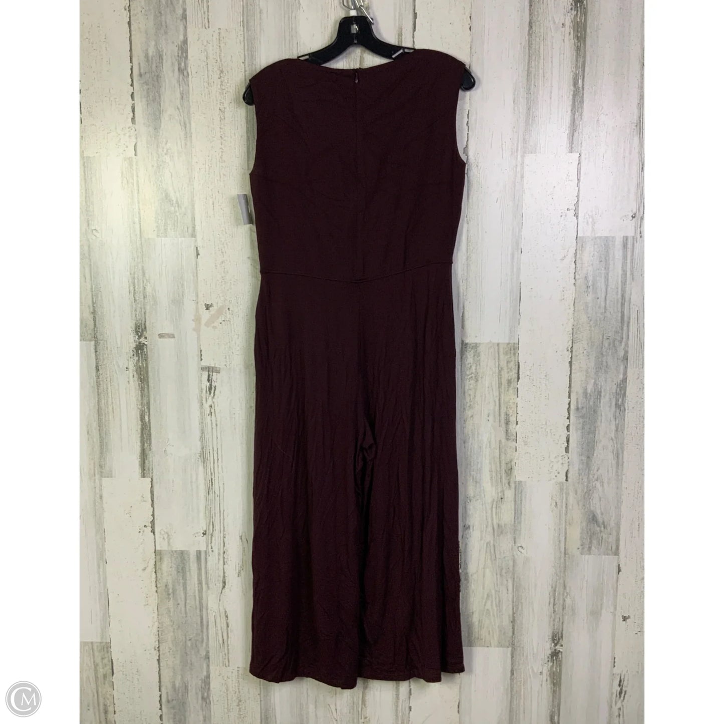 Jumpsuit By Eileen Fisher In Maroon, Size: Sp
