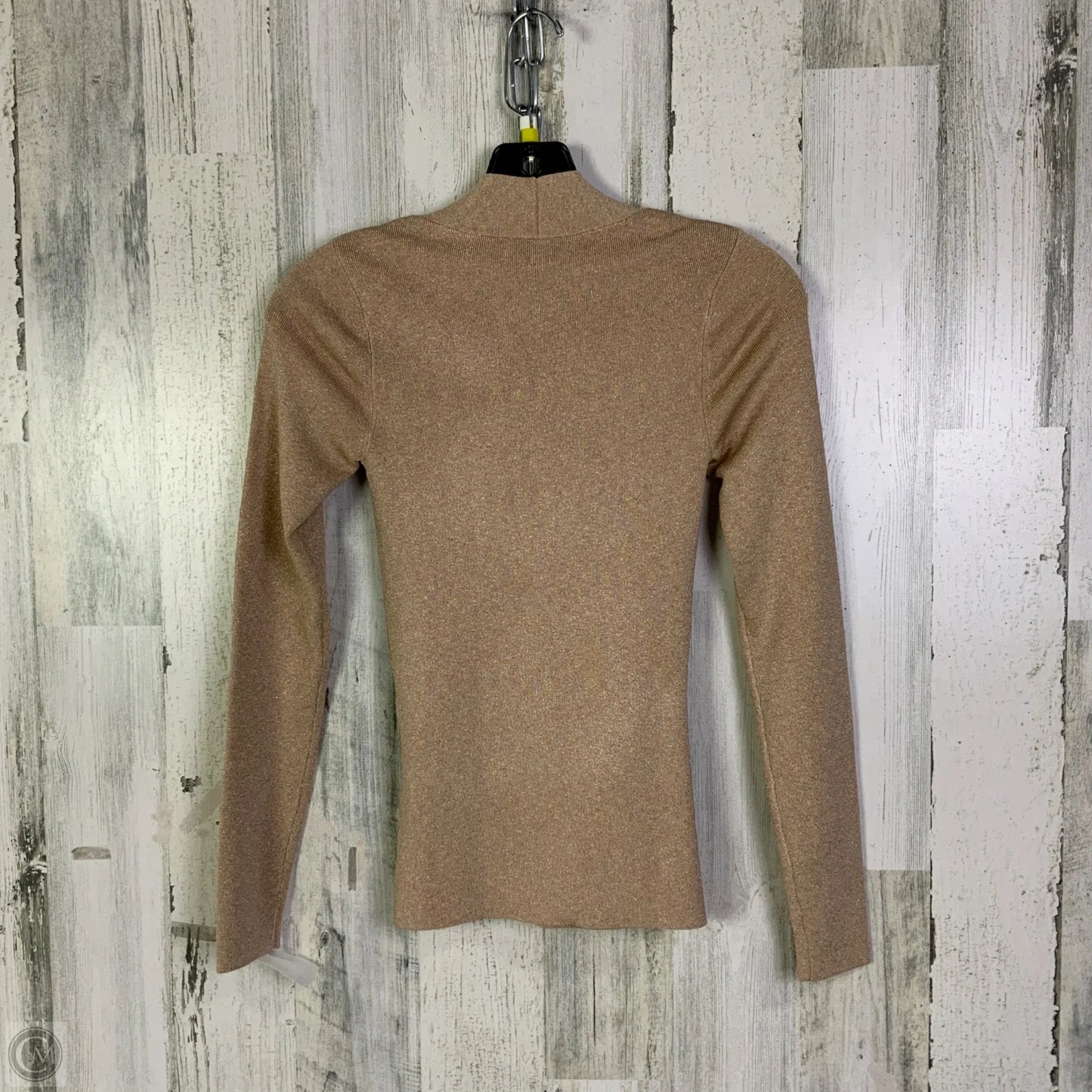 Top Long Sleeve By Ted Baker In Peach, Size: Xs