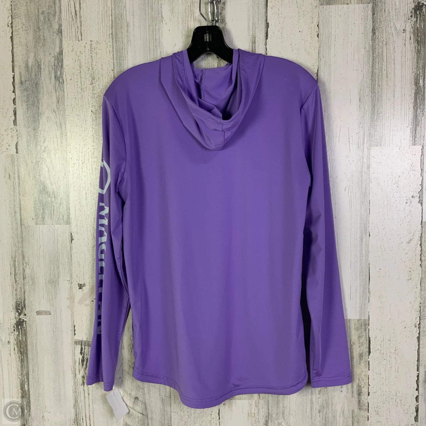 Athletic Top Long Sleeve Hoodie By Magellan In Purple, Size: S
