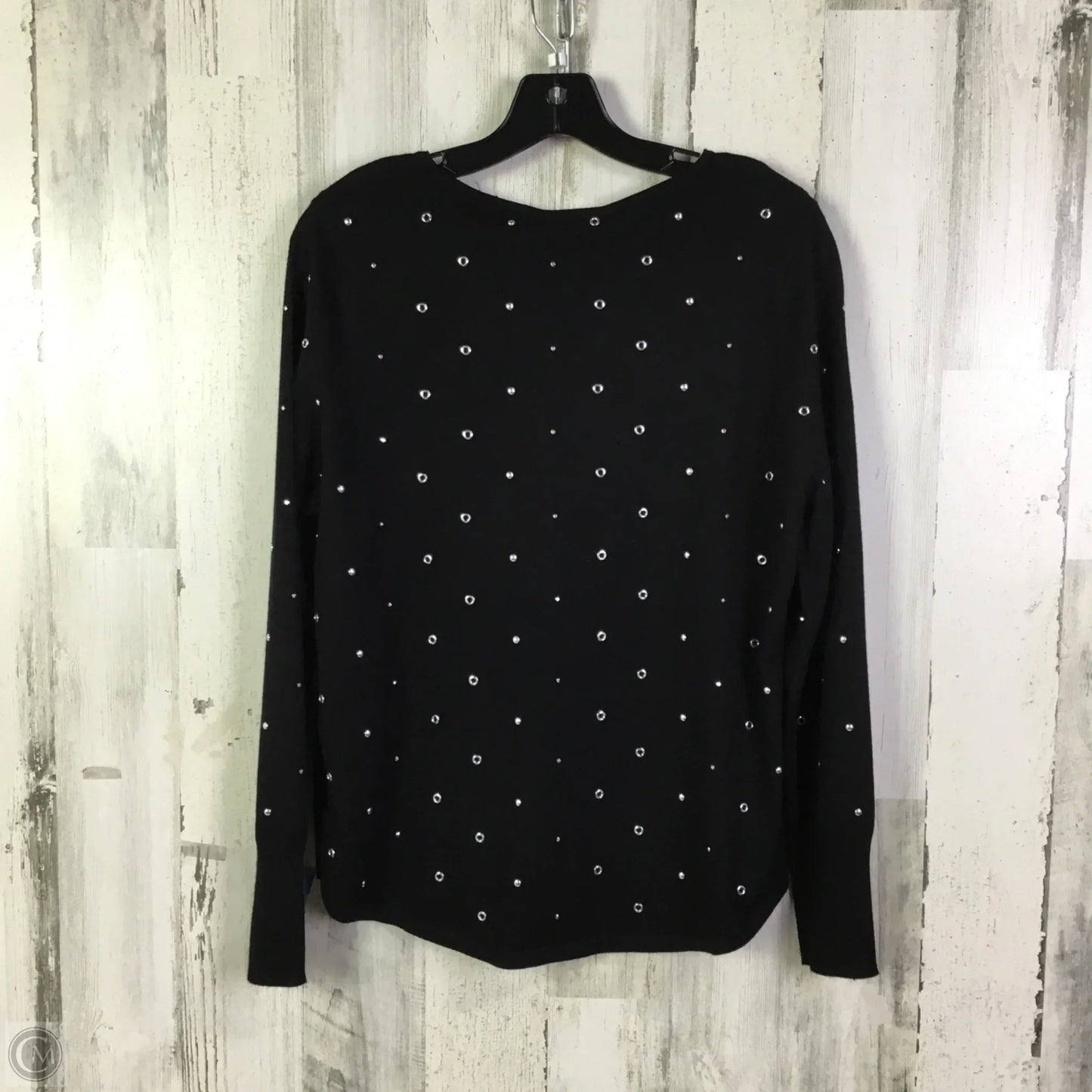 Sweater By Chicos In Black, Size: M