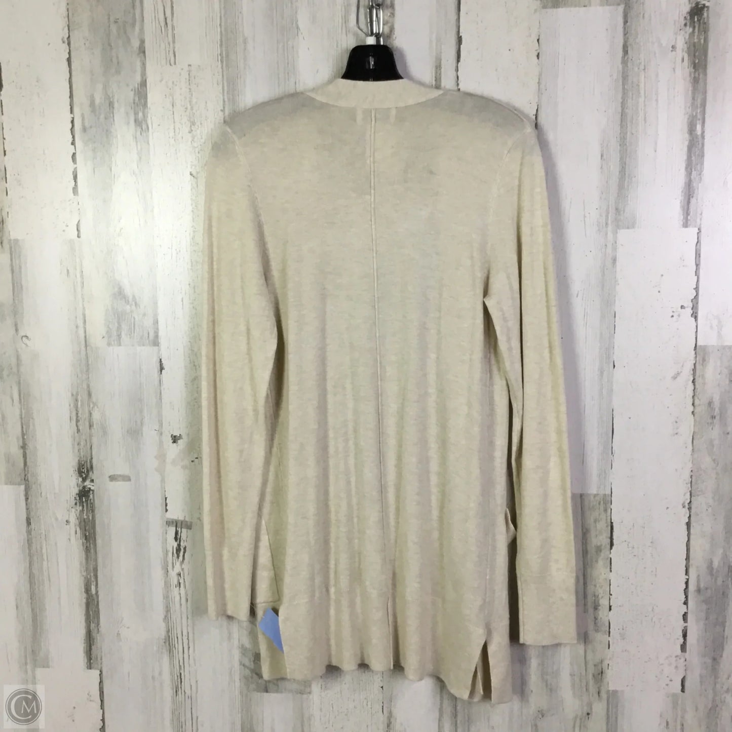 Sweater Cardigan By Be Cool In Cream, Size: S
