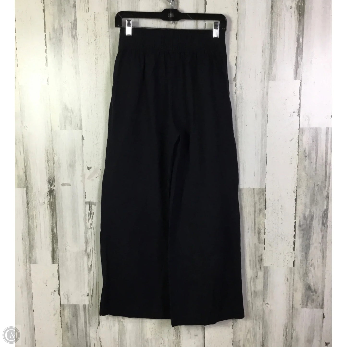 Pants Linen By Abercrombie And Fitch In Black, Size: 4p